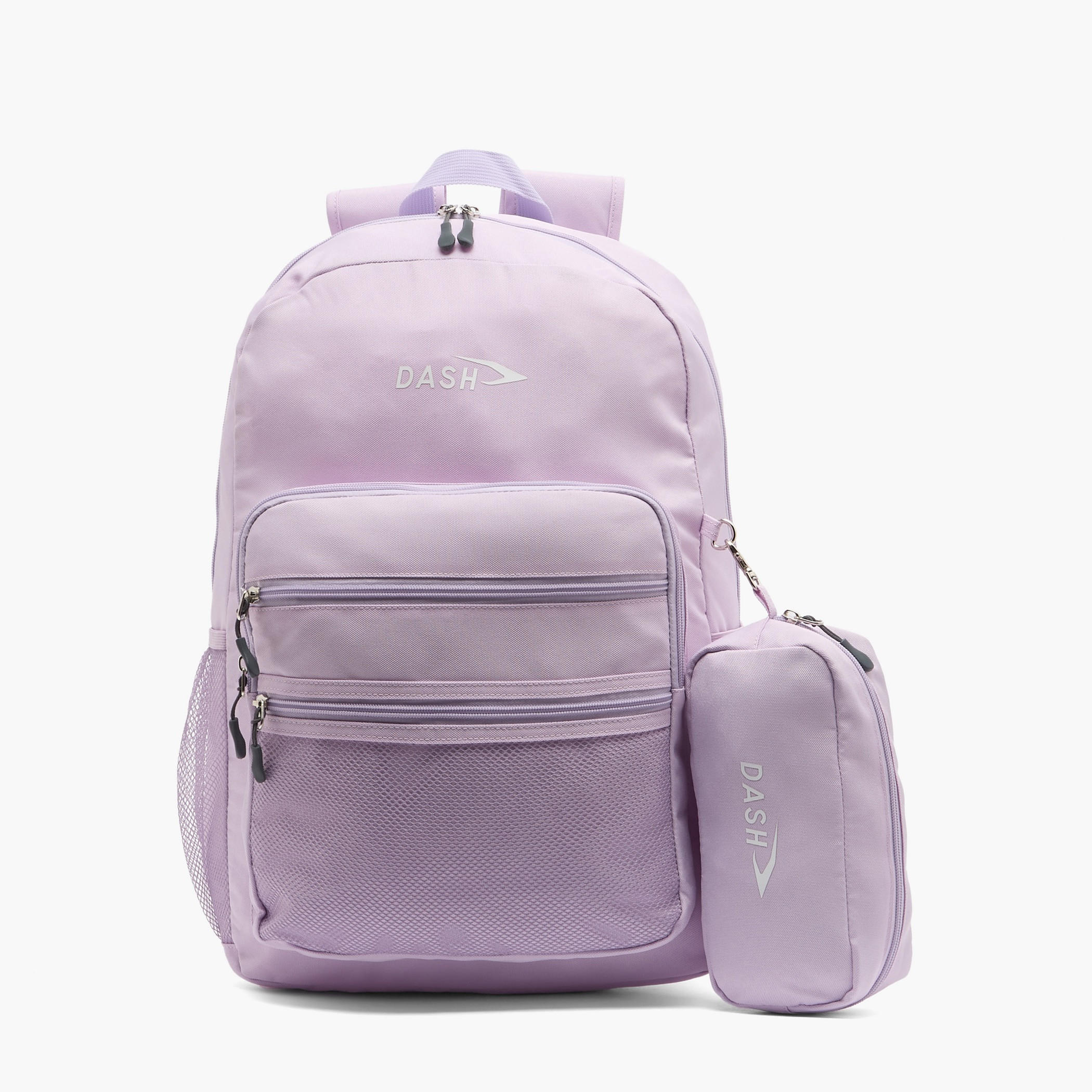 Dash Solid 2-Piece School Backpack Set for Kids 13 Years+ with Pencil Pouch-school-bagsandbackpacks-backpacks-image-1