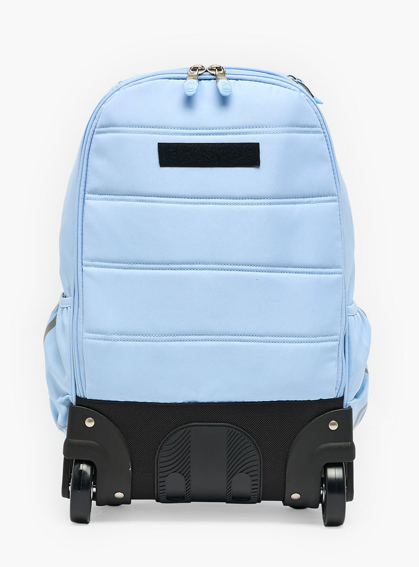 St.Right Bow Print Trolley Backpack for Girls 8-13 Years with Retractable Handle - 18 inch-school-bagsandbackpacks-trolleybags-image-15
