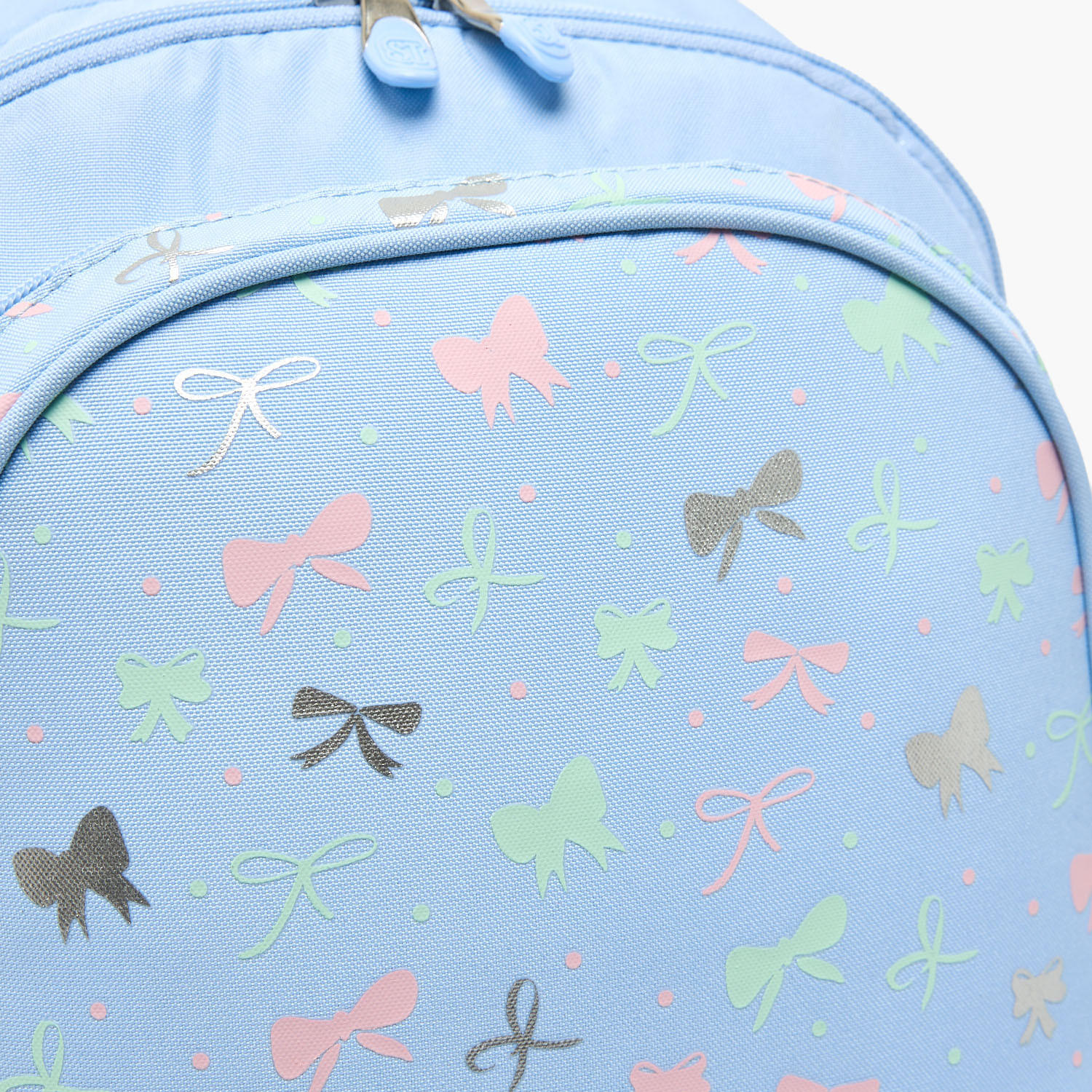 St.Right Bow Print Trolley Backpack for Girls 8-13 Years with Retractable Handle - 18 inch-school-bagsandbackpacks-trolleybags-image-4