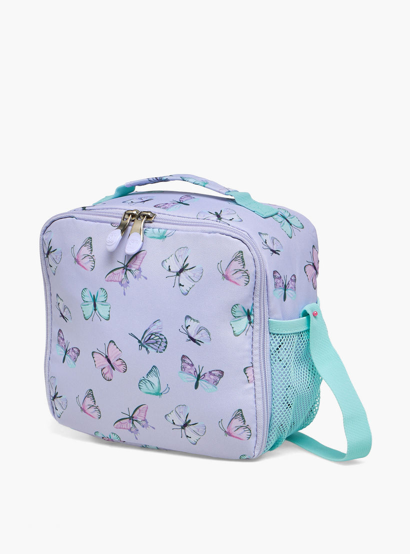 St.Right Butterfly Print Lunch Bag for Girls 8-13 Years with Adjustable Strap-school-lunchessentials-lunchbags-image-8