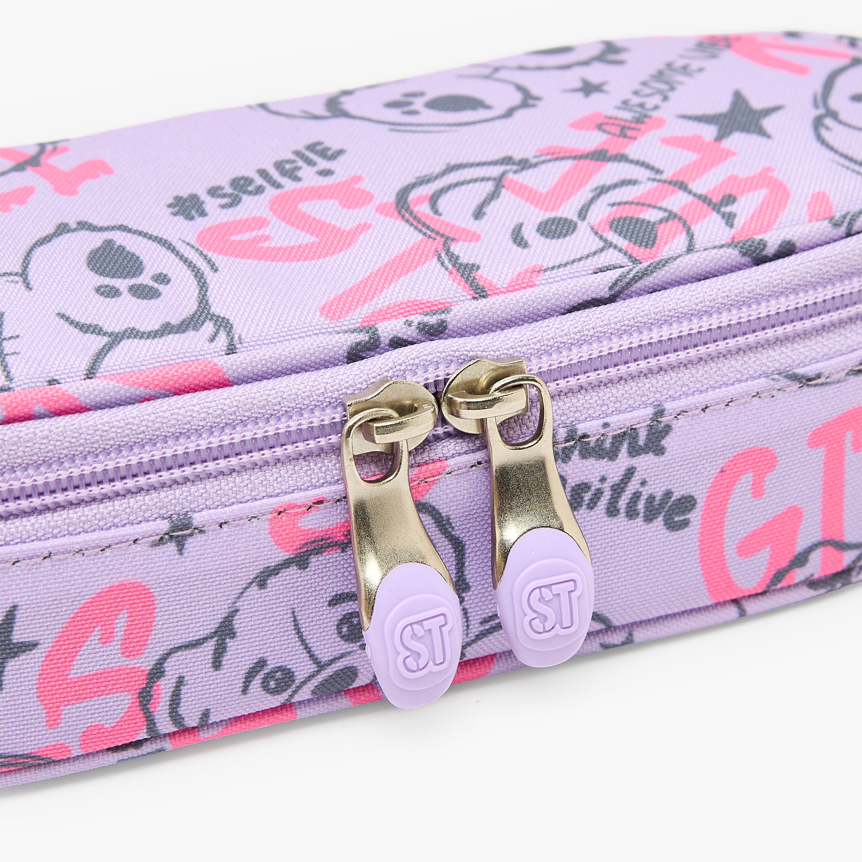 St.Right Bear Print Pencil Case with Zip Closure-school-stationery-pencilcases-image-6