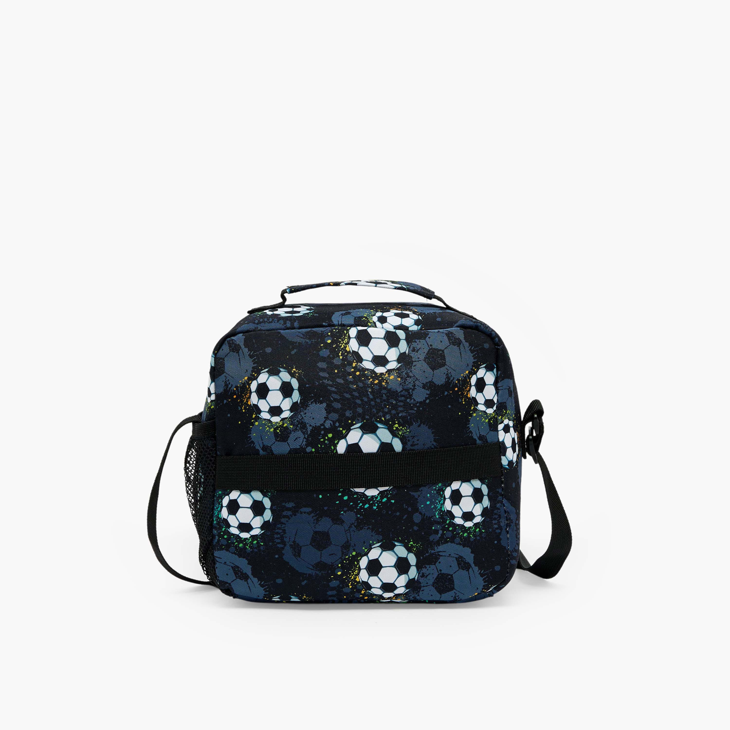 St.Right Football Print Lunch Bag for Boys 8-13 Years with Insulation-school-lunchessentials-lunchbags-image-7