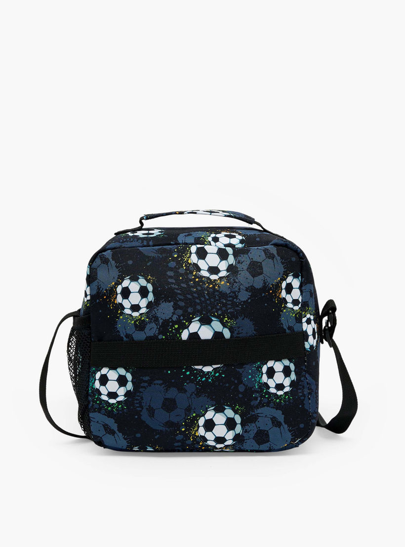 St.Right Football Print Lunch Bag for Boys 8-13 Years with Insulation-school-lunchessentials-lunchbags-image-7