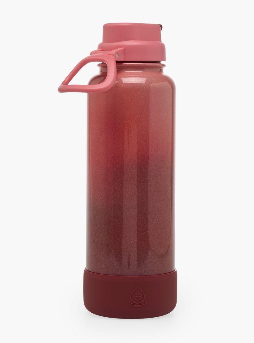 قارورة مياه ستانلس ستيل بطبعات كاندي فلوس أومبري من أكوا فلاسك - 650 مل-household-dining-drinkserveware-bottles-image-3