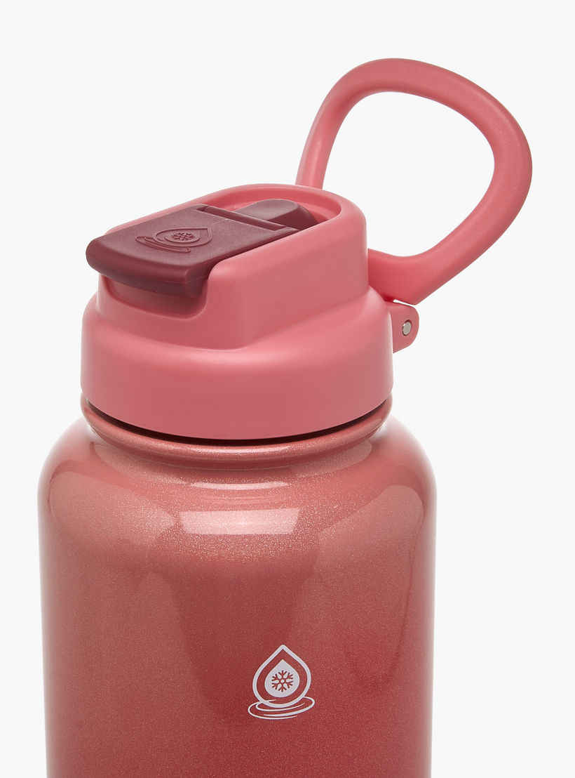 قارورة مياه ستانلس ستيل بطبعات كاندي فلوس أومبري من أكوا فلاسك - 650 مل-household-dining-drinkserveware-bottles-image-4