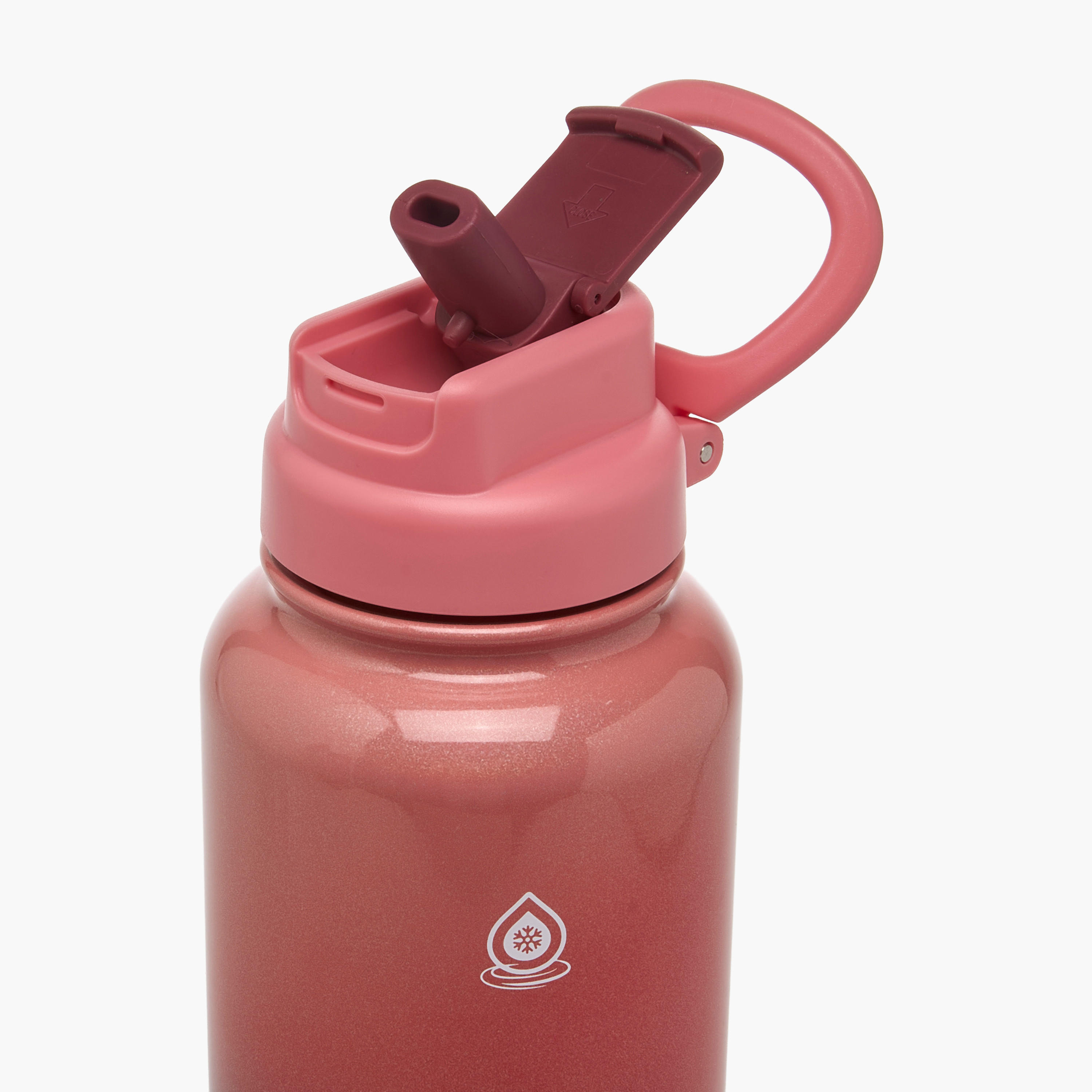 قارورة مياه ستانلس ستيل بطبعات كاندي فلوس أومبري من أكوا فلاسك - 650 مل-household-dining-drinkserveware-bottles-image-6
