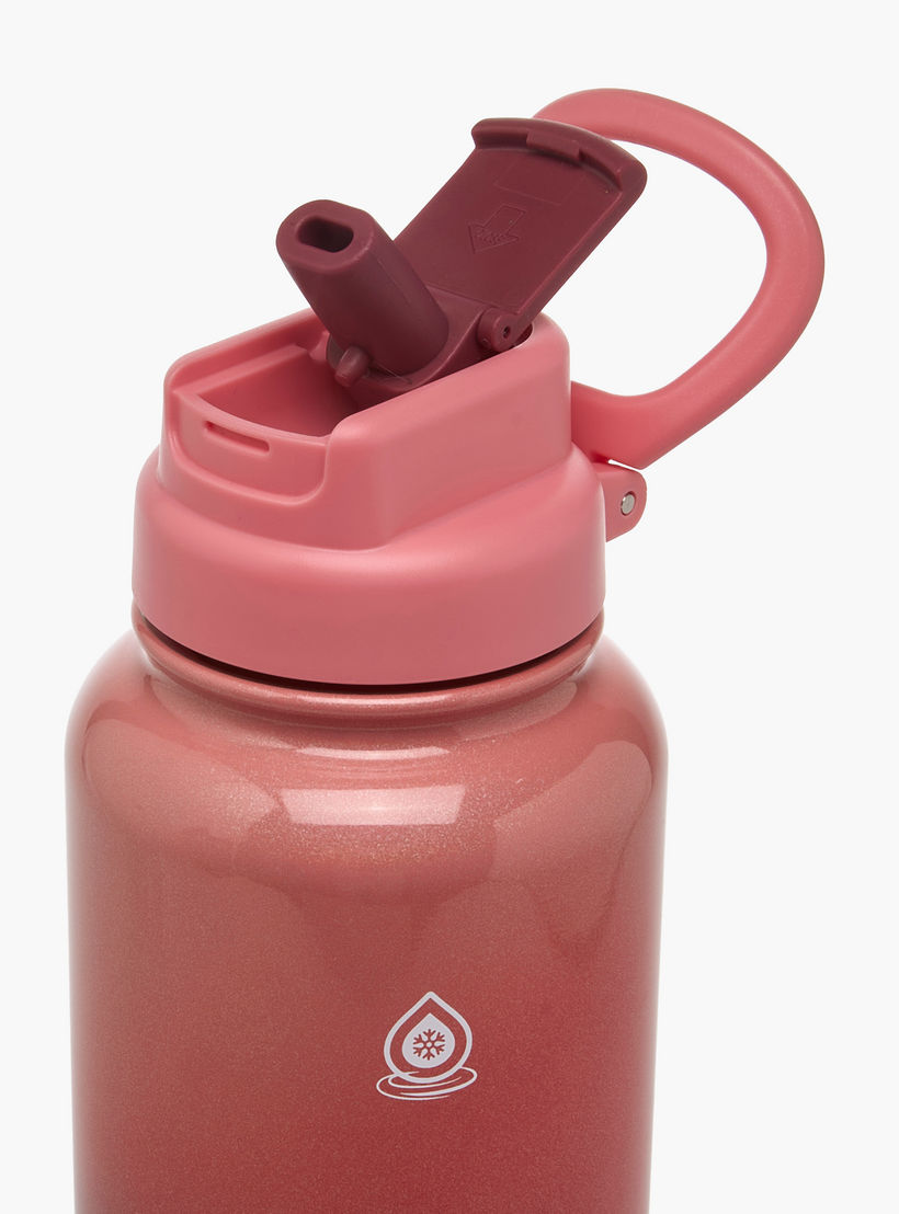 قارورة مياه ستانلس ستيل بطبعات كاندي فلوس أومبري من أكوا فلاسك - 650 مل-household-dining-drinkserveware-bottles-image-6