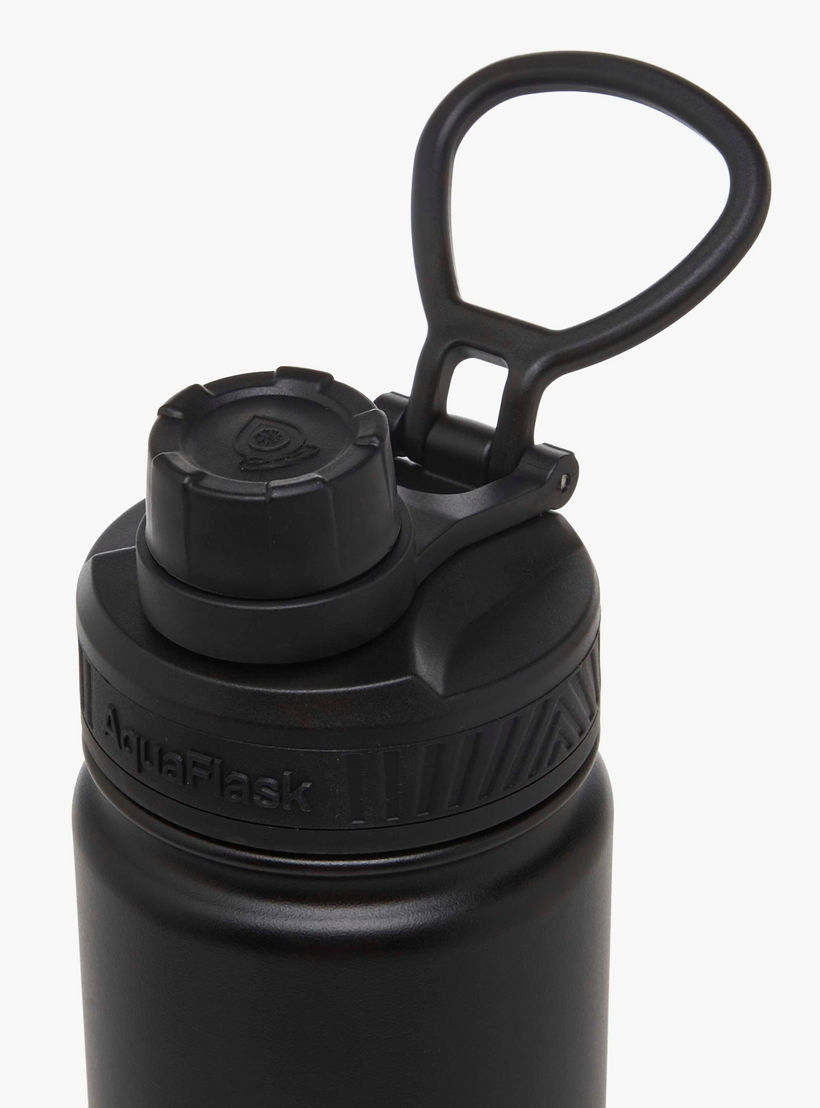 قارورة مياه ستانلس ستيل سادة ميدنايت من أكوا فلاسك - 650 مل-household-dining-drinkserveware-bottles-image-4