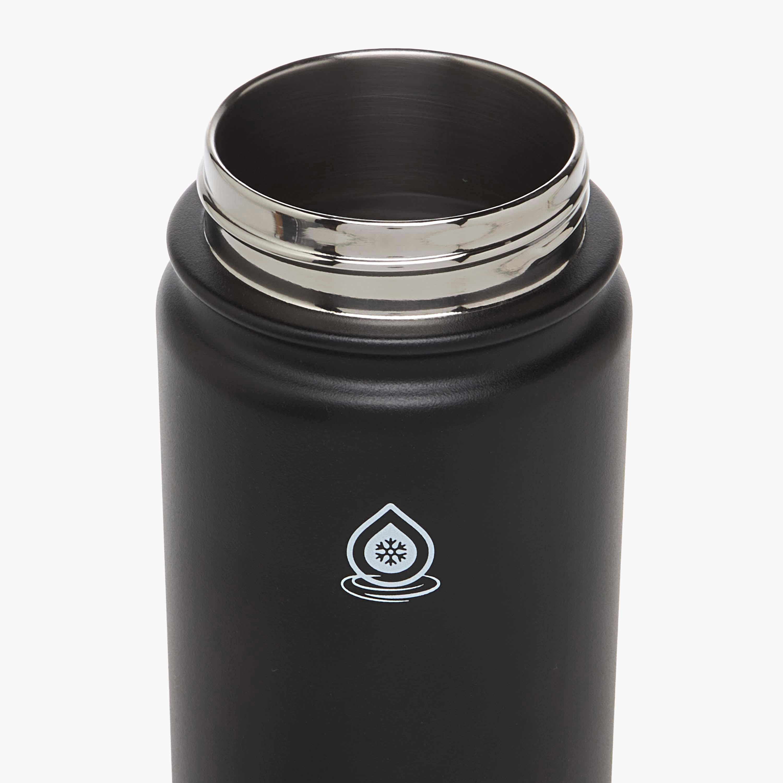 قارورة مياه ستانلس ستيل سادة ميدنايت من أكوا فلاسك - 650 مل-household-dining-drinkserveware-bottles-image-5