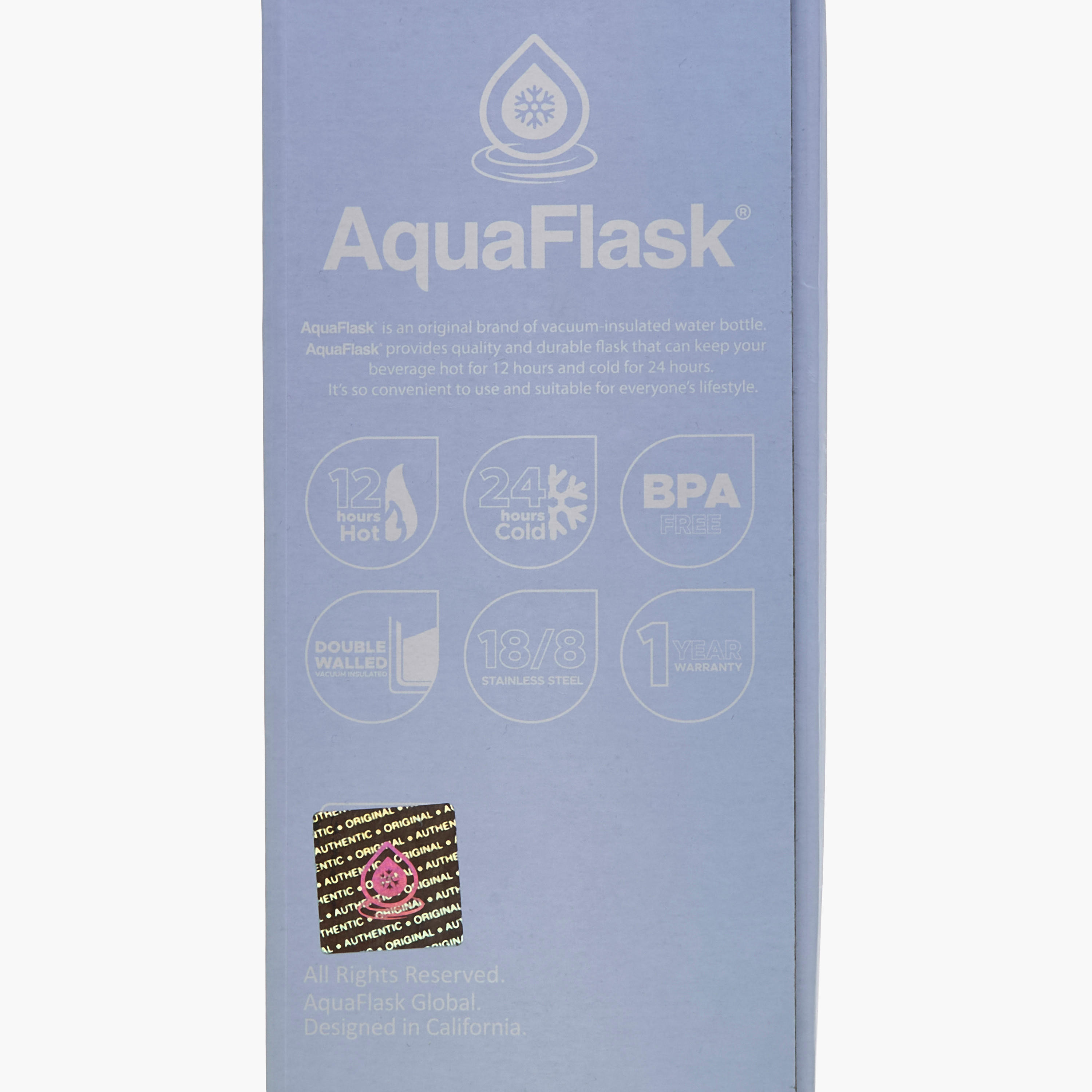 AquaFlask Pixie Dust Ombre Print Stainless Steel Water Bottle with Handle - 650 ml-household-dining-drinkserveware-bottles-image-10