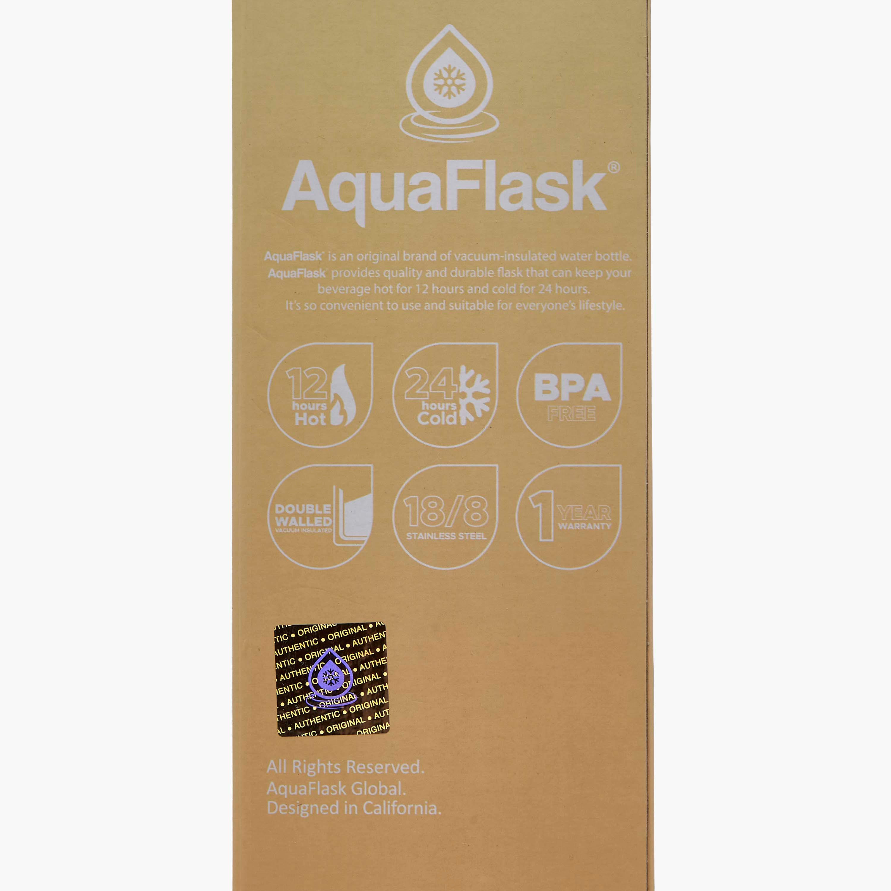 AquaFlask Pina Colada Ombre Print Stainless Steel Water Bottle - 650 ml-household-dining-drinkserveware-bottles-image-10