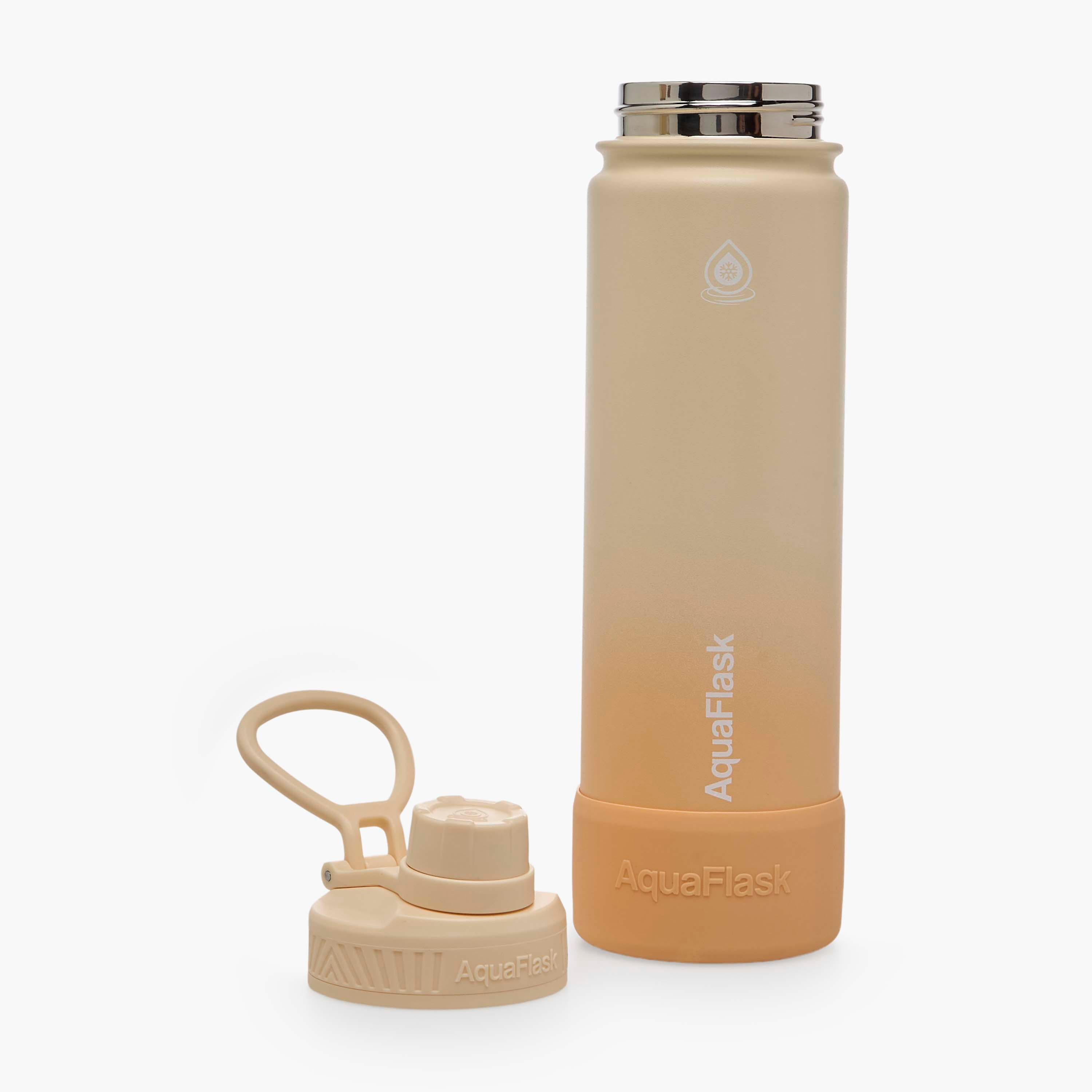 AquaFlask Pina Colada Ombre Print Stainless Steel Water Bottle - 650 ml-household-dining-drinkserveware-bottles-image-2