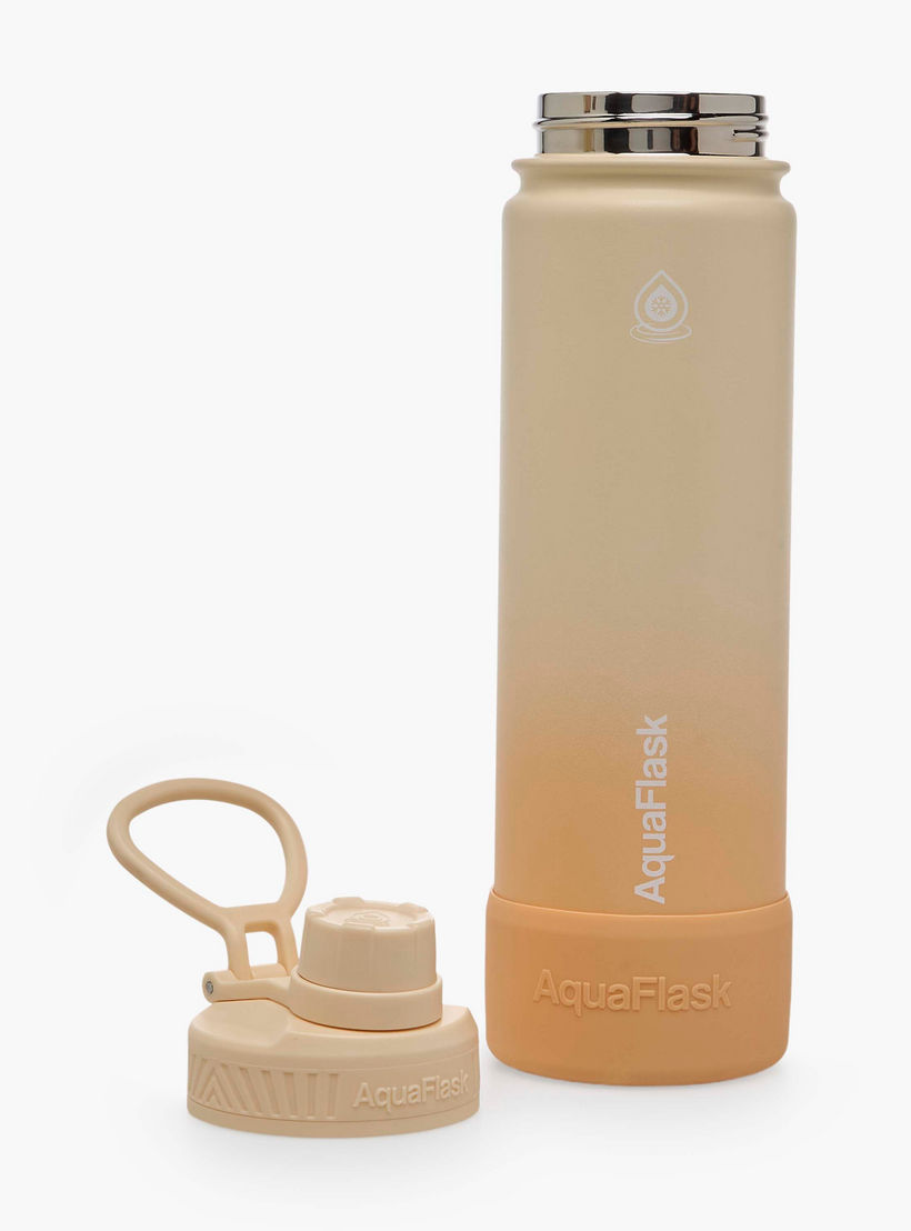 AquaFlask Pina Colada Ombre Print Stainless Steel Water Bottle - 650 ml-household-dining-drinkserveware-bottles-image-2