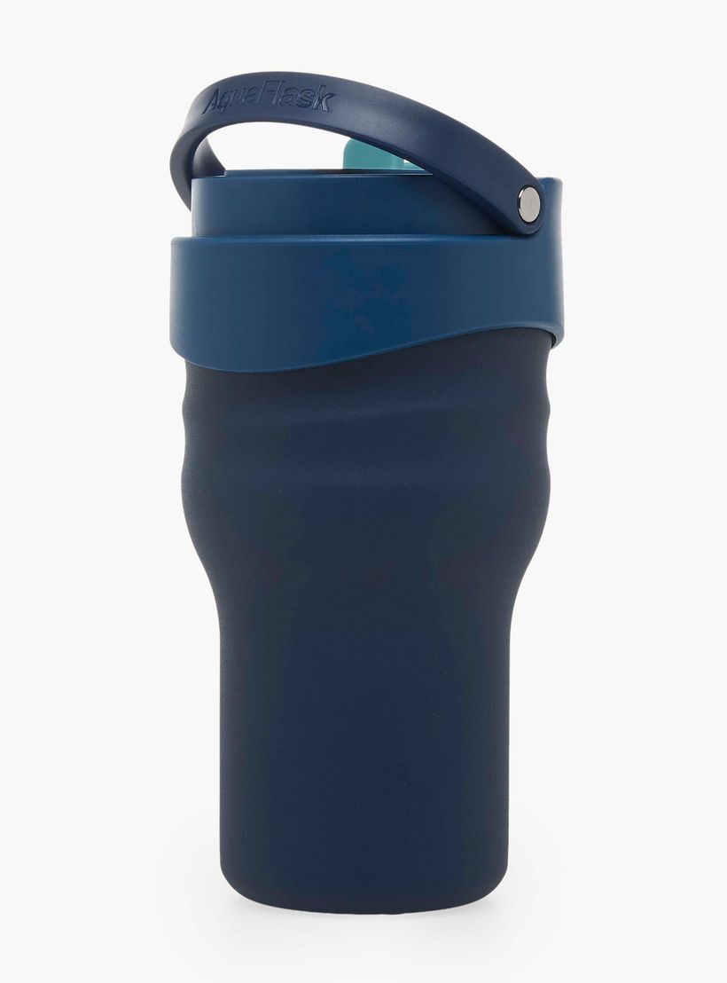 AquaFlask Atlantic Wave Solid Double Wall Stainless Steel Tumbler - 590 ml-household-dining-drinkserveware-bottles-image-3