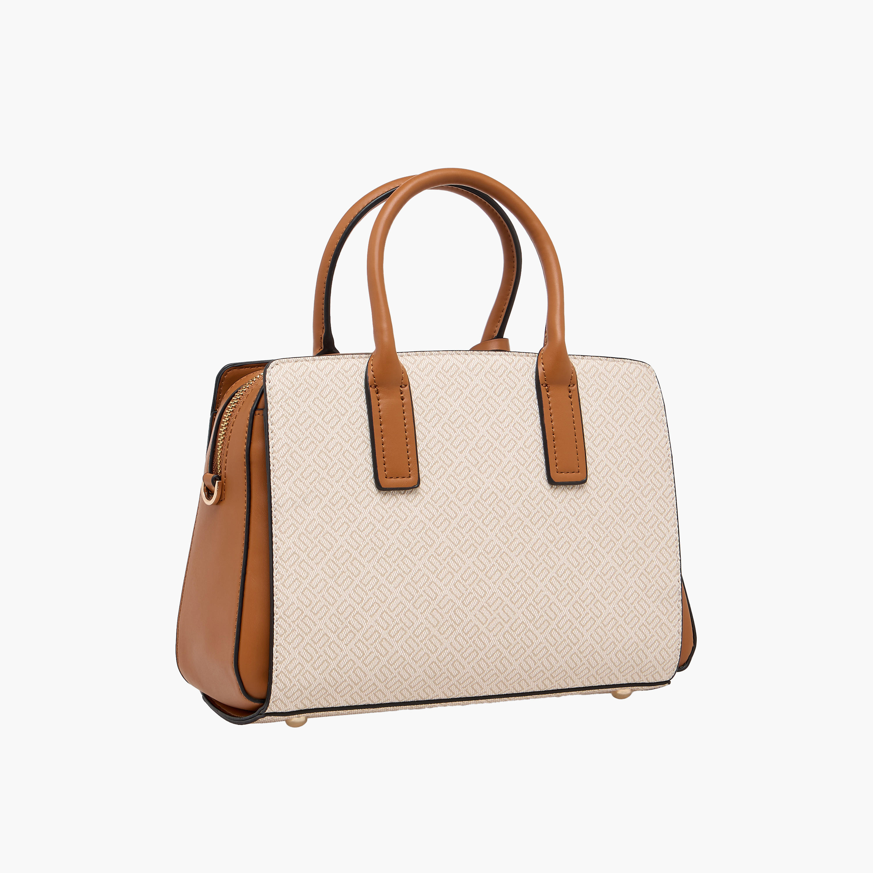 Sasha Monogram Print Tote bag with Detachable Strap-women-bagsandwallets-handbags-image-3