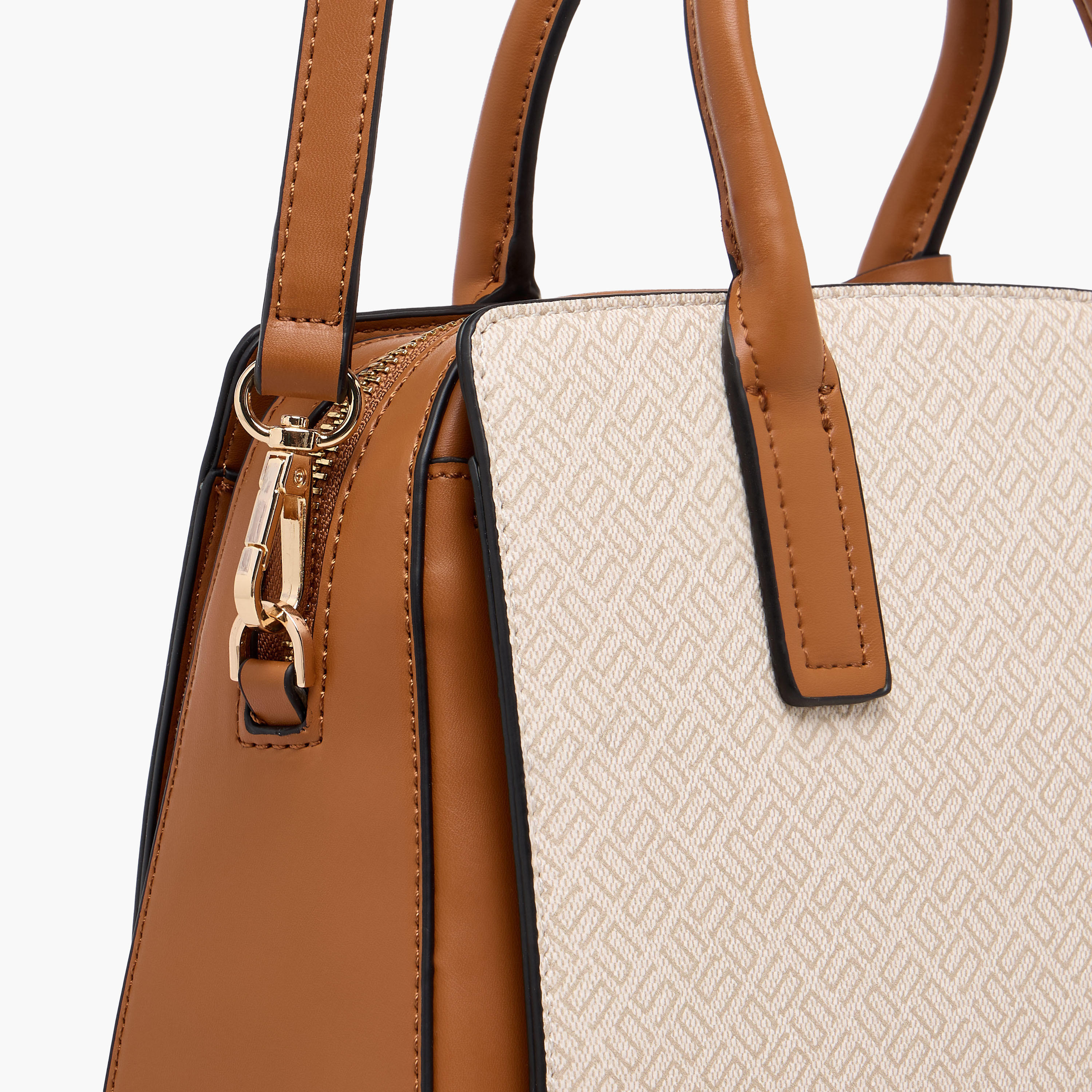 Sasha Monogram Print Tote bag with Detachable Strap-women-bagsandwallets-handbags-image-5