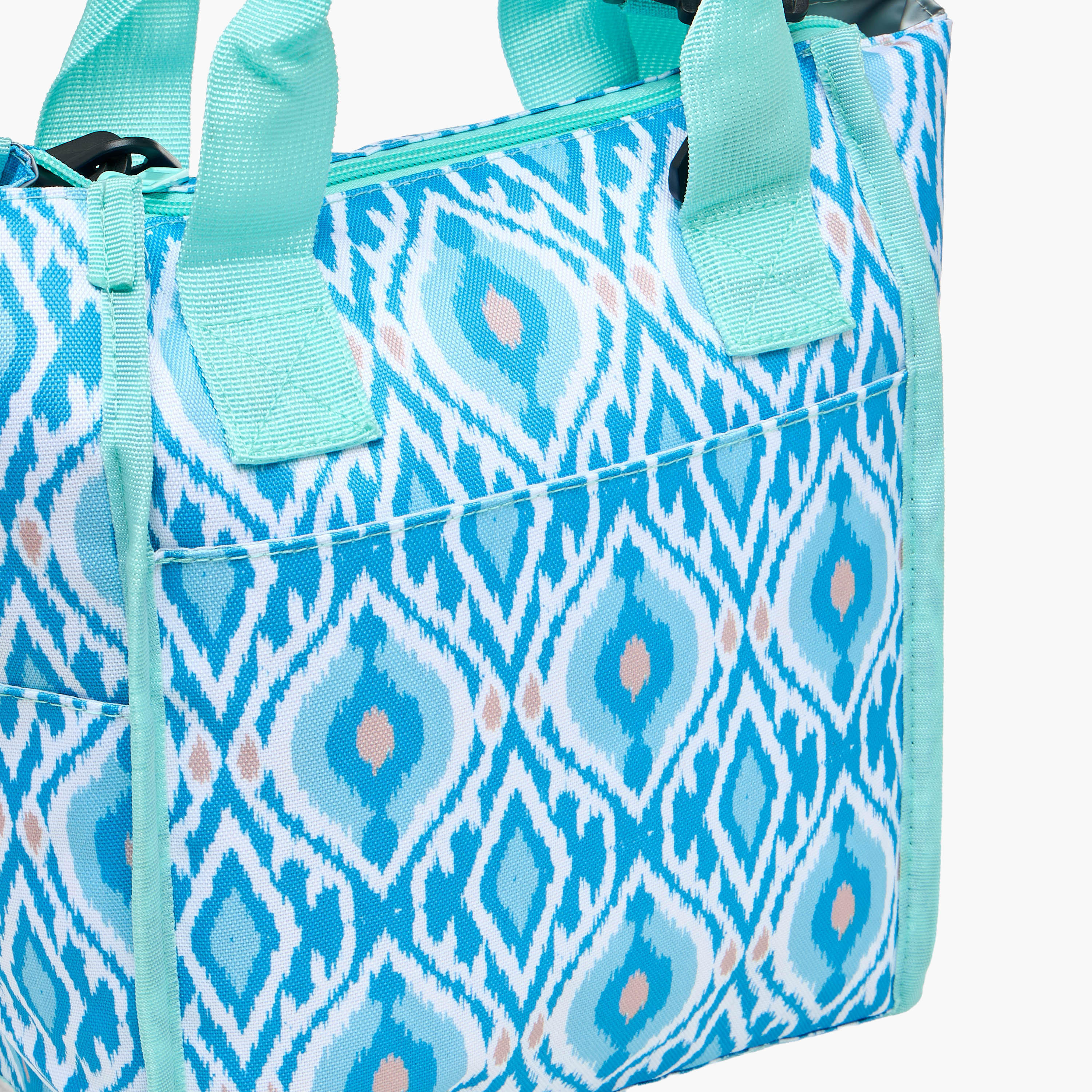 شنطة غداء بطبعة هندسية بسحاب إغلاق-school-lunchessentials-lunchbags-image-3