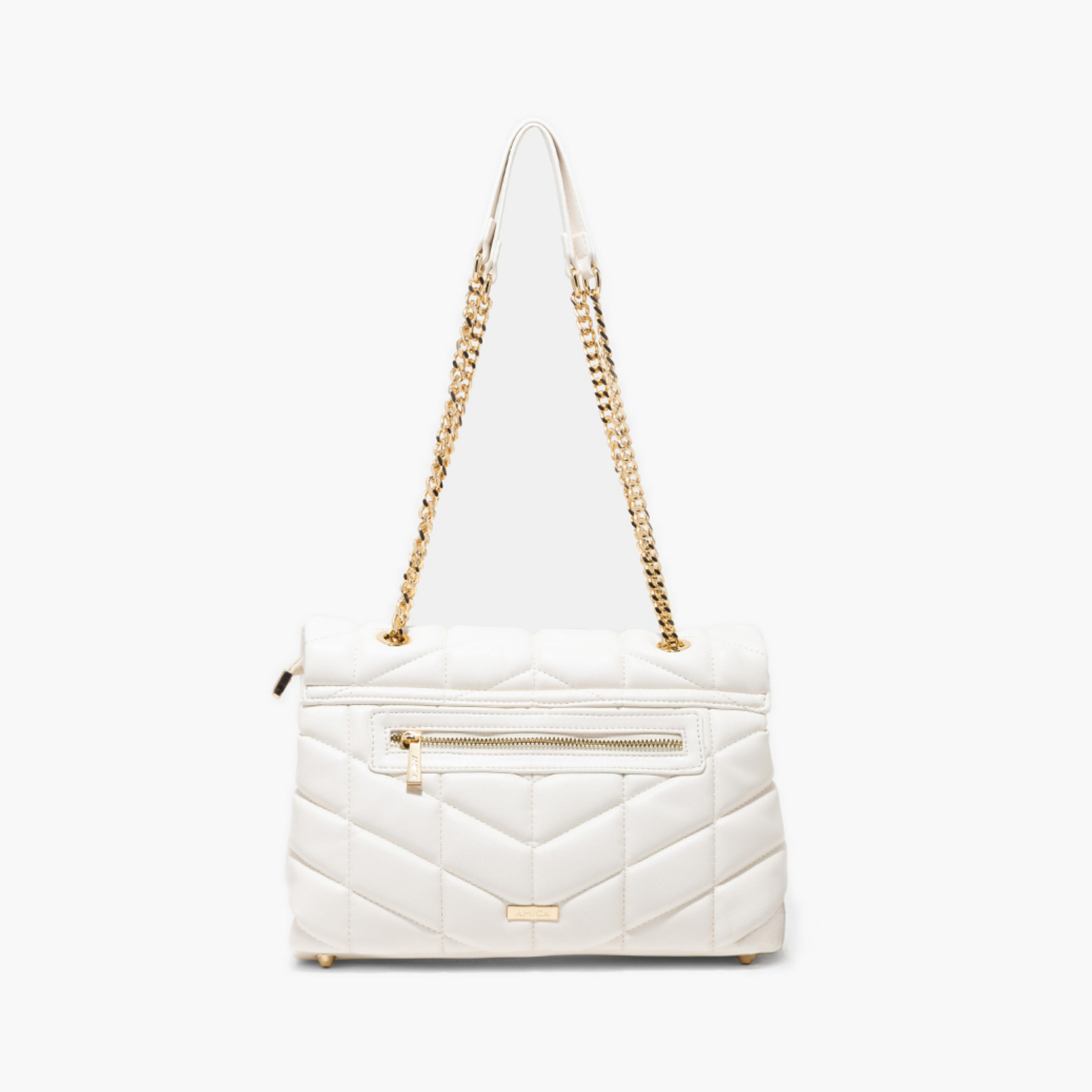 AMICA Quilted Puffer Shoulder Bag with Chain-women-bagsandwallets-handbags-image-12