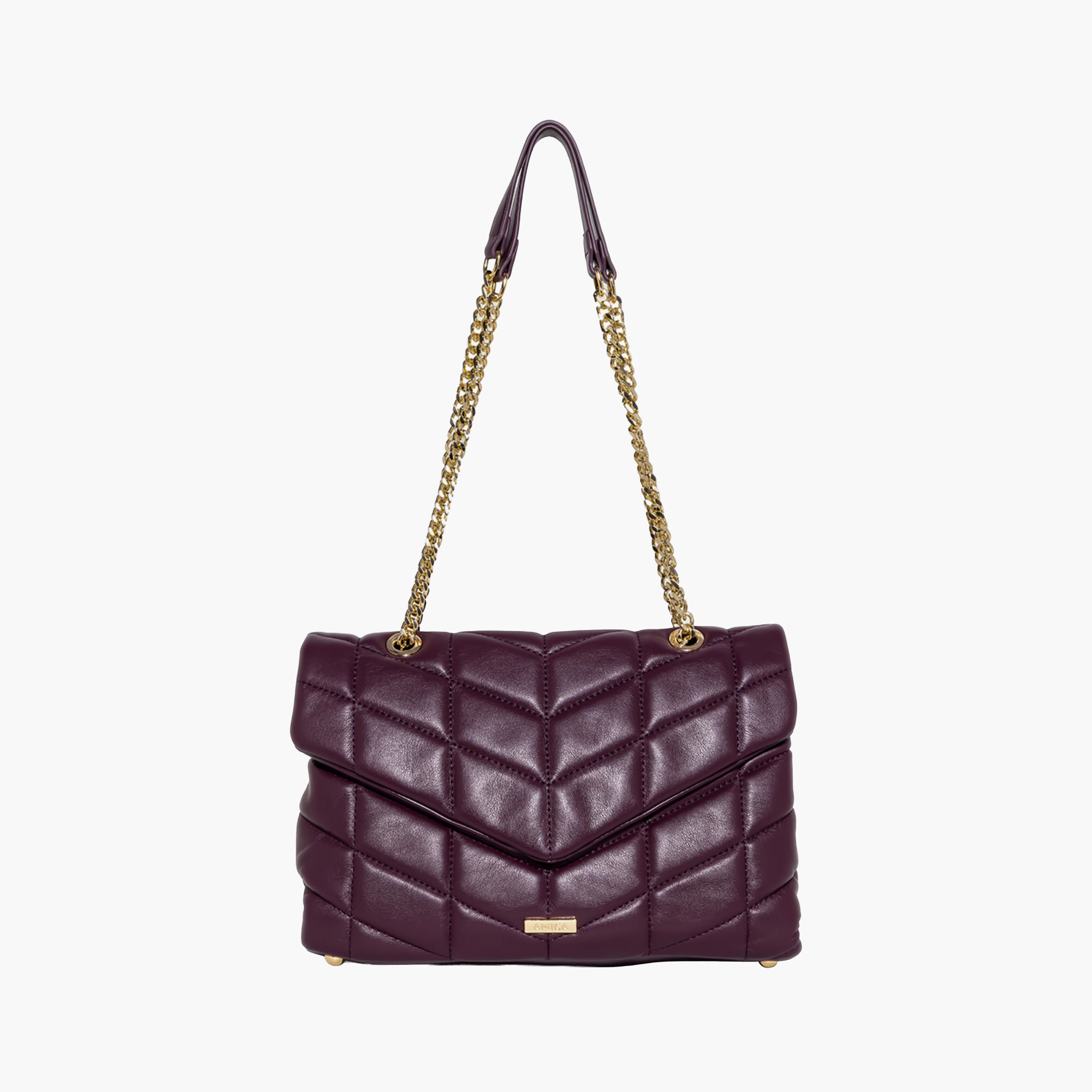 AMICA Quilted Puffer Shoulder Bag with Chain-women-bagsandwallets-handbags-image-13