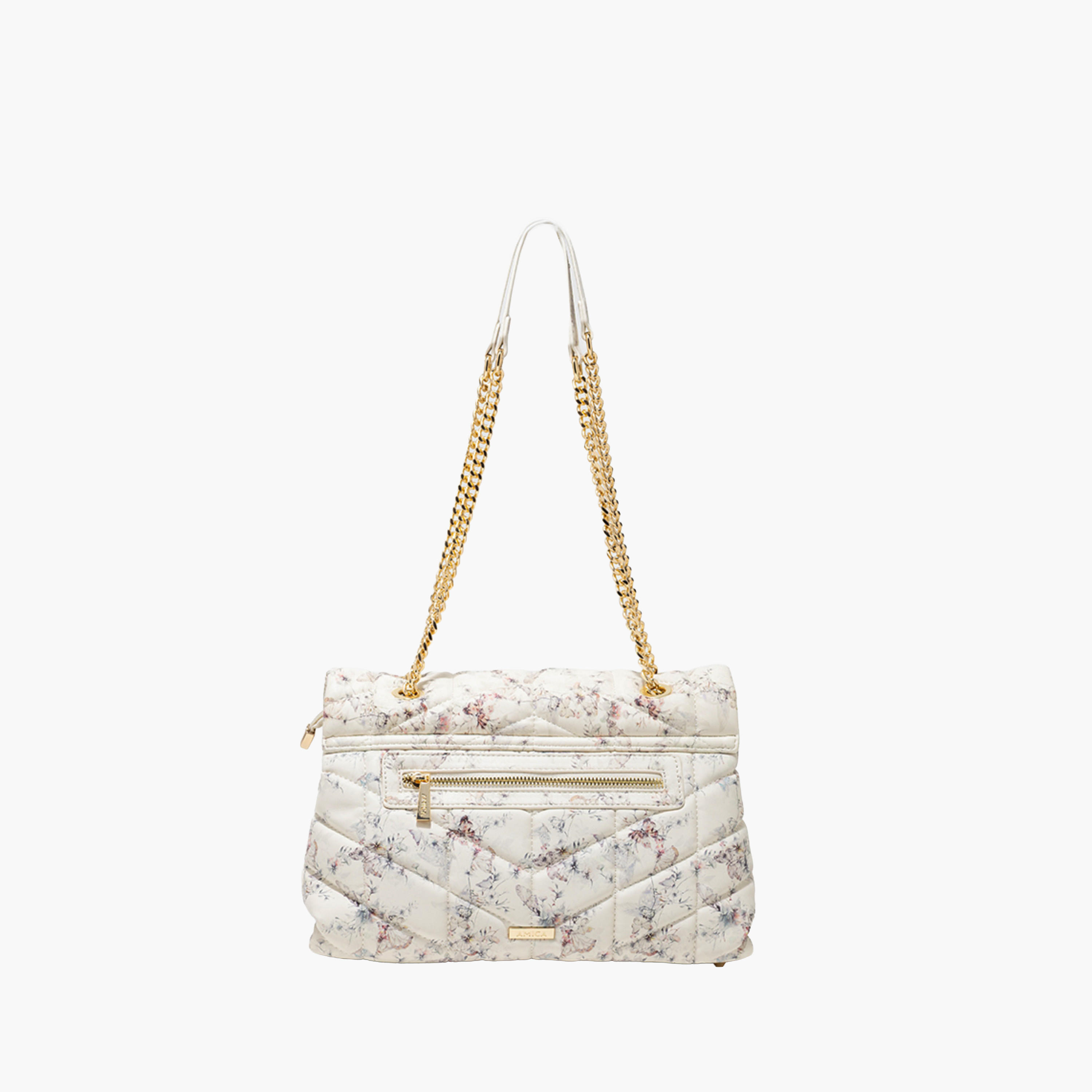 AMICA Quilted Puffer Shoulder Bag with Chain-women-bagsandwallets-handbags-image-6