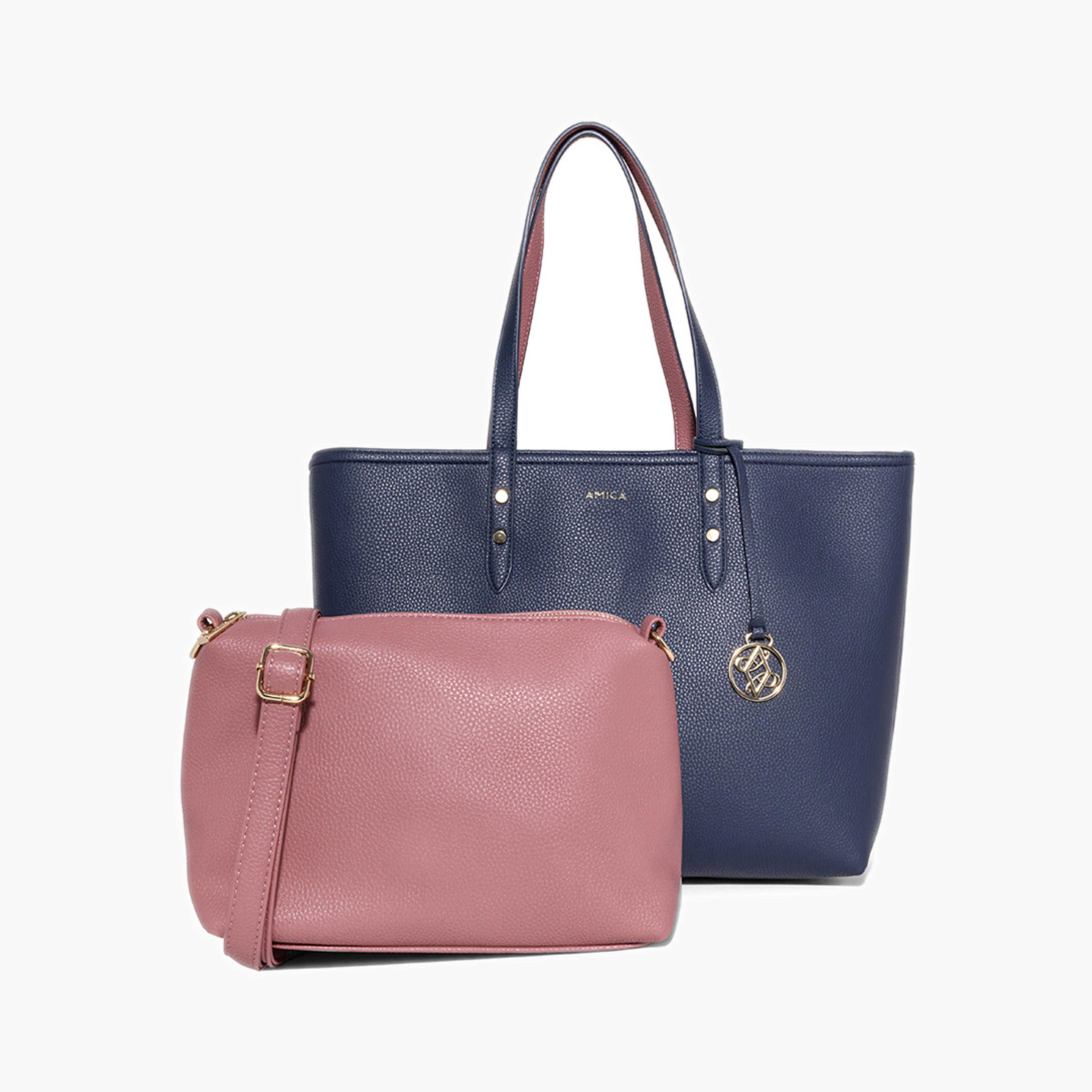 حقيبة توت بارزة الملمس مع محفظة كروس-women-bagsandwallets-handbags-image-17