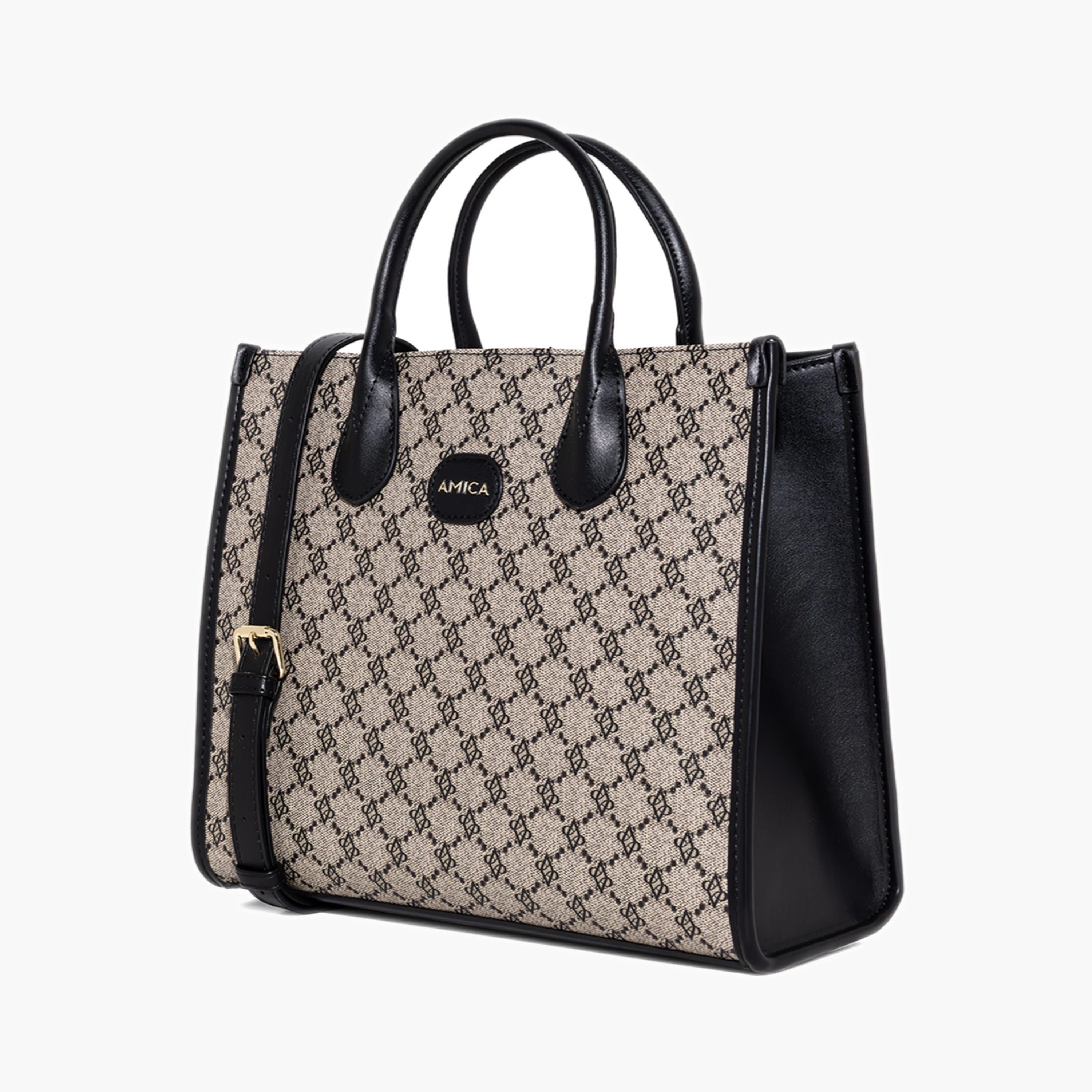 AMICA Monogram Canvas Tote Bag-women-bagsandwallets-handbags-image-4