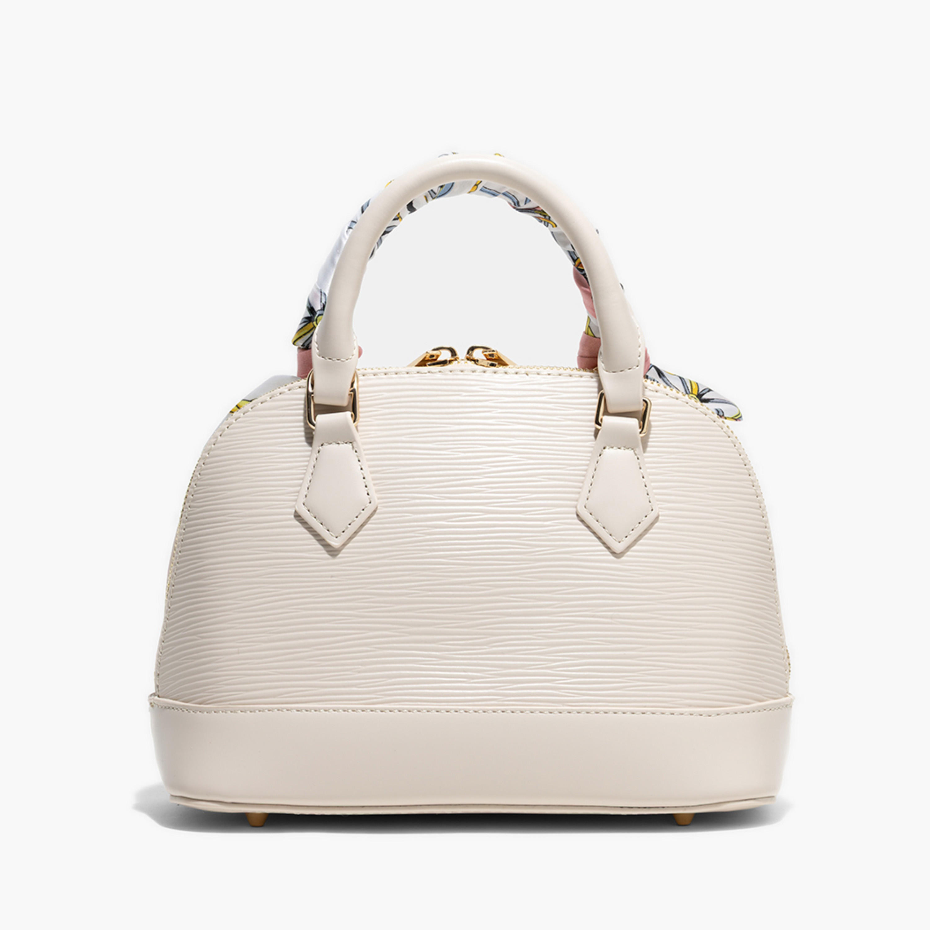 AMICA Textured Dome Bag Scarf Detail-women-bagsandwallets-handbags-image-11