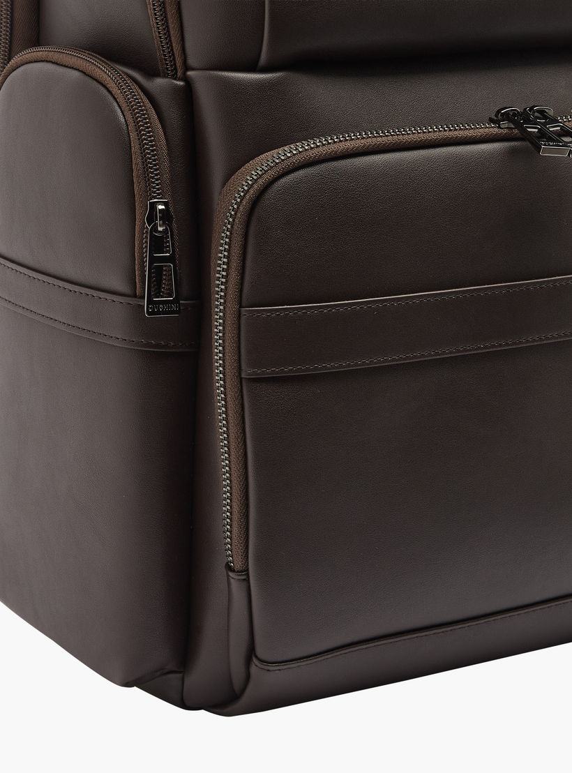 Duchini Solid Backpack with Adjustable Straps and Zip Closure - 31x43x17 cm-travel-luggagesandbags-backpacks-image-5