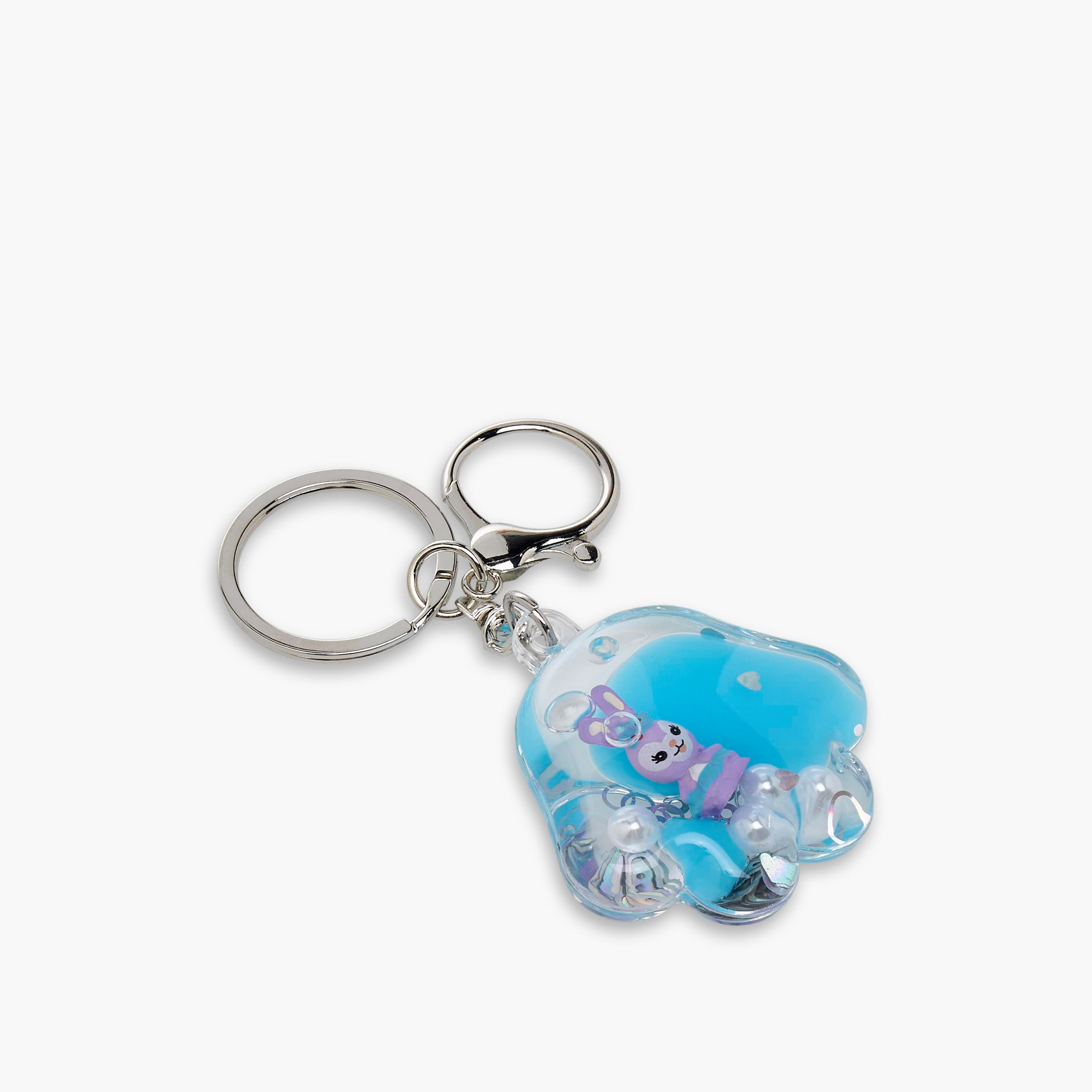 Bunny Liquid Keychain-girls-accessories-keyringsandbagcharms-image-2