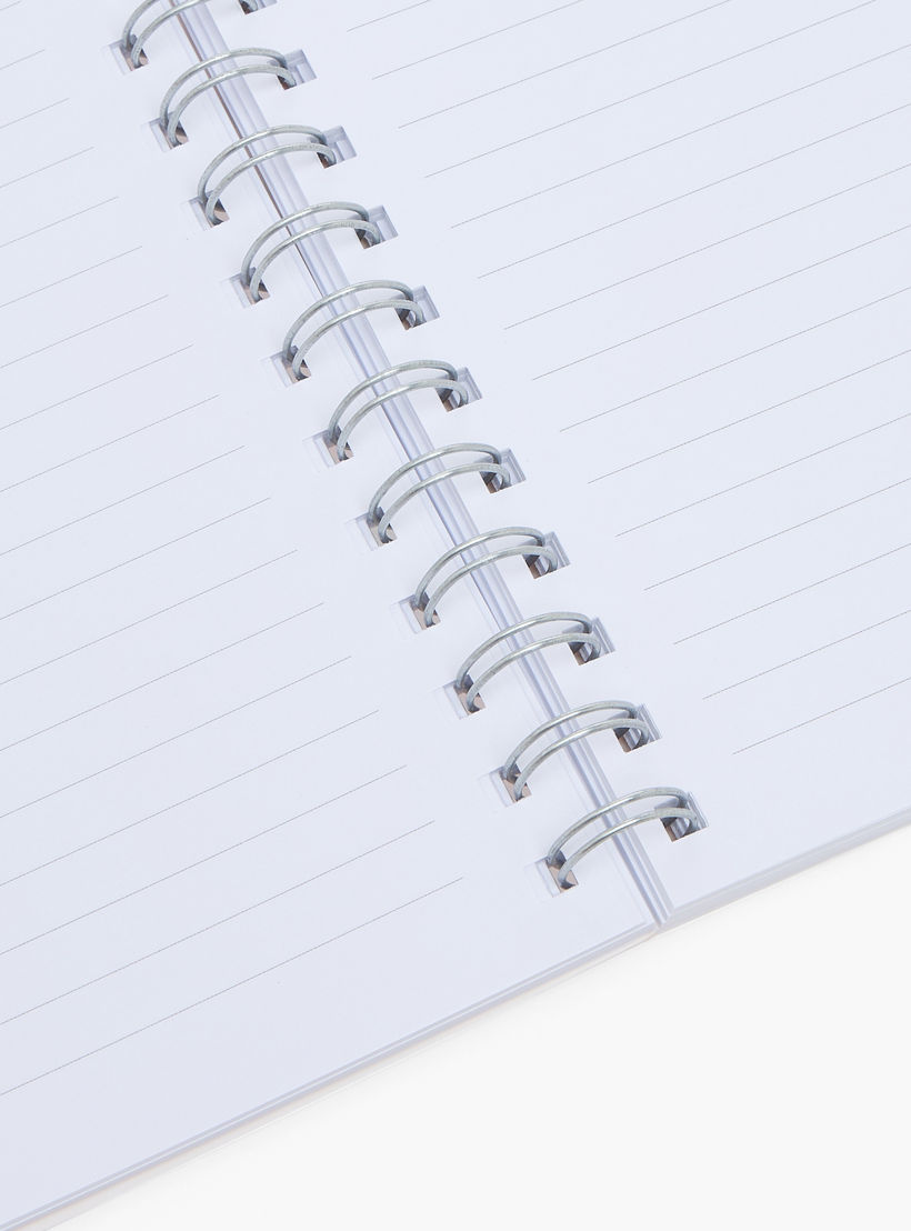 دفتر ملاحظات A5 بغلاف مرن وطبعات باندا و100 ورقة وسلك لولبي من سايلون-school-stationery-notebooks-image-5