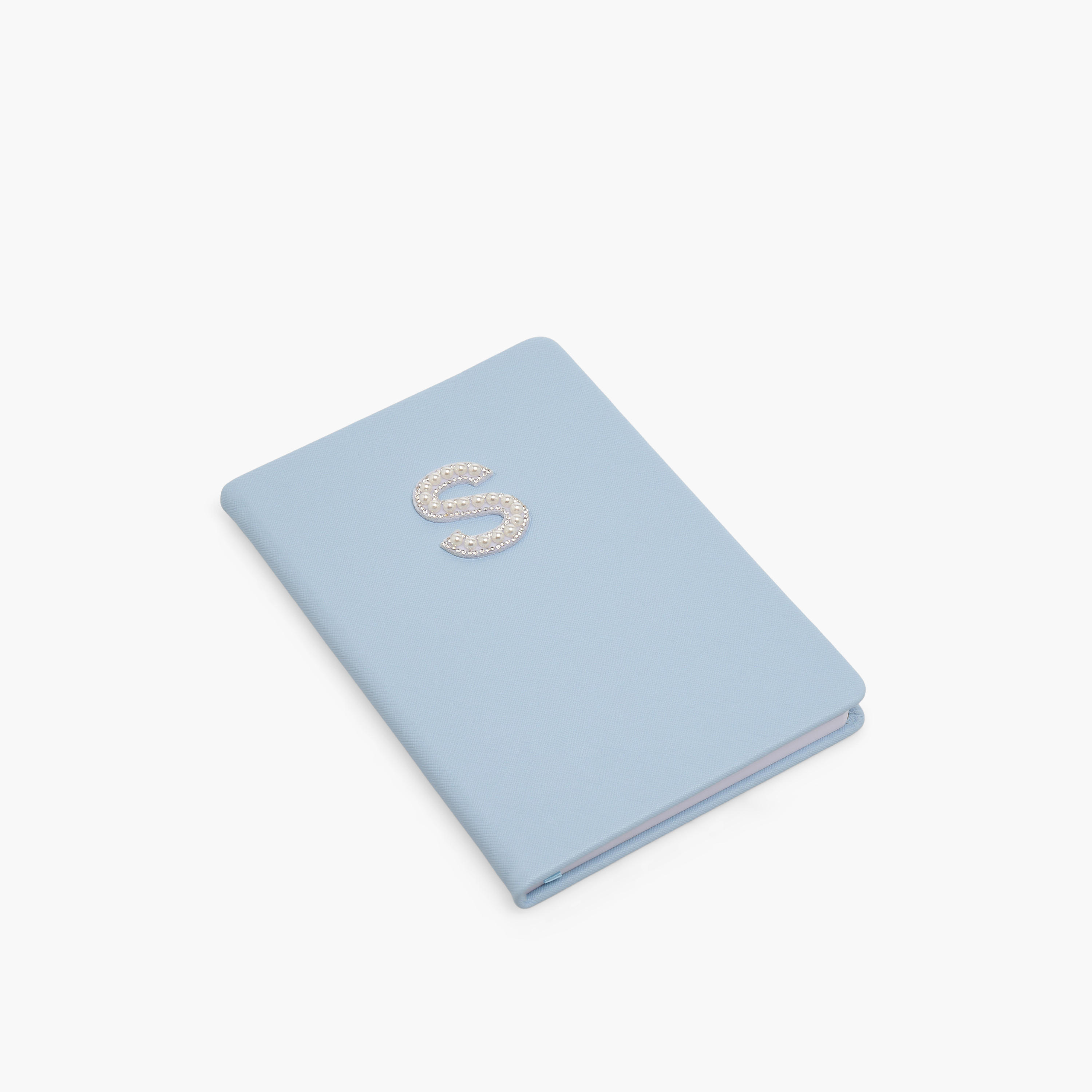Syloon Initial 'S' Embellished Hardcover Notebook-school-stationery-notebooks-image-2