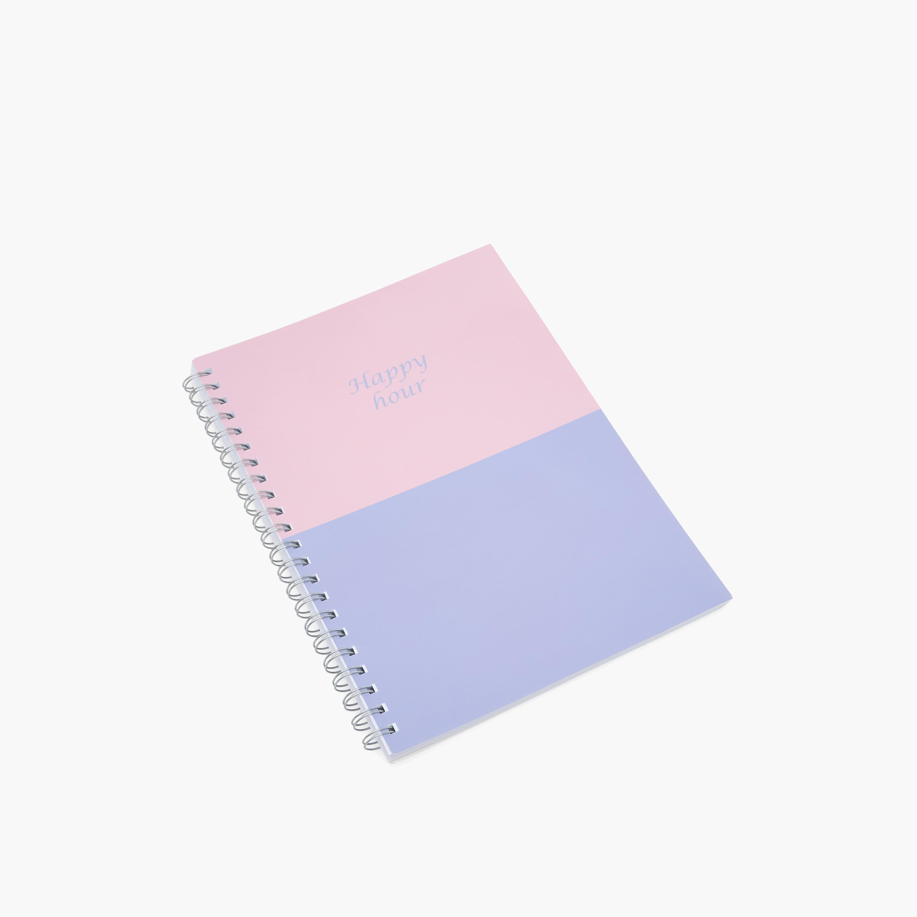 Syloon Colourblock Notebook with Spiral Binding-school-stationery-notebooks-image-2