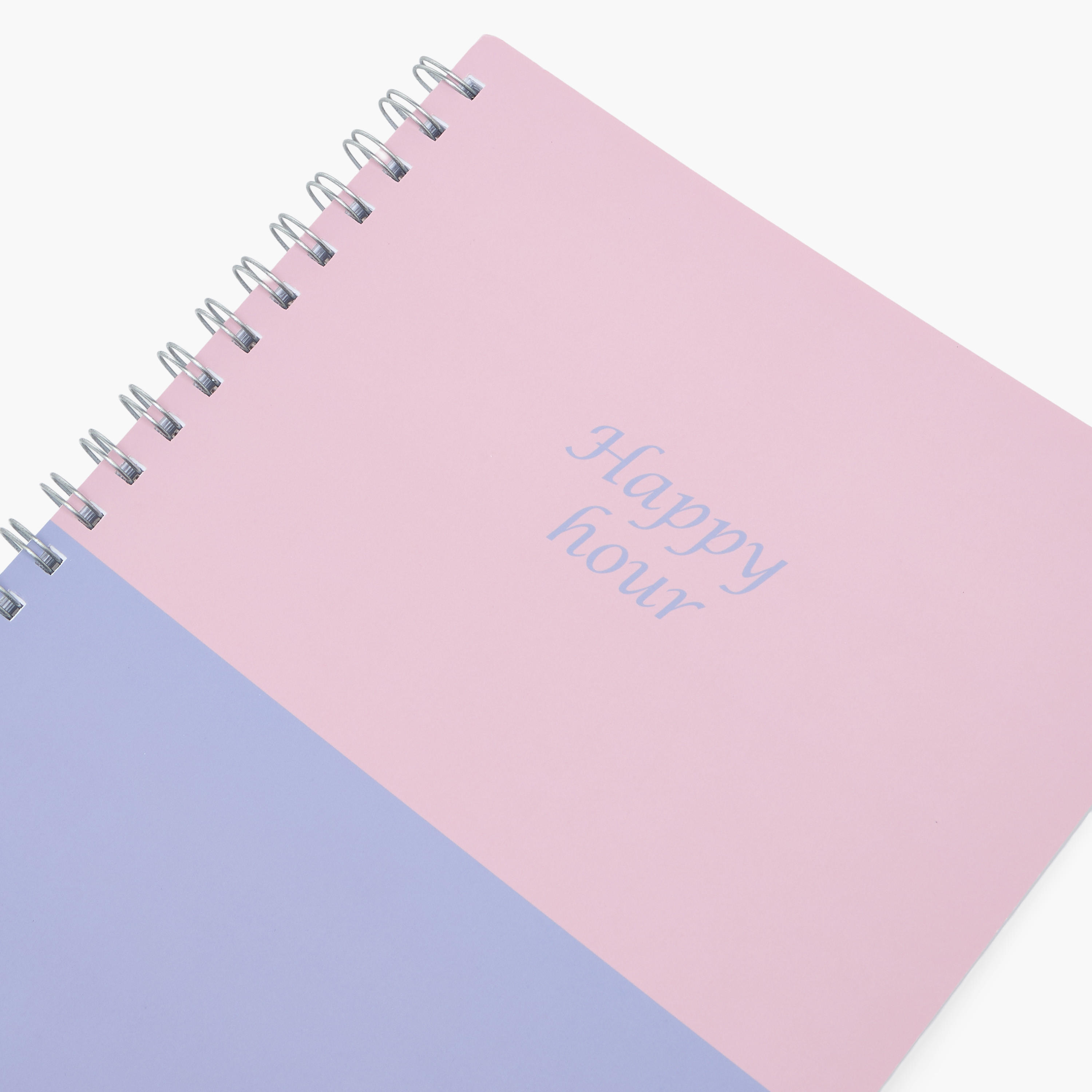 Syloon Colourblock Notebook with Spiral Binding-school-stationery-notebooks-image-3