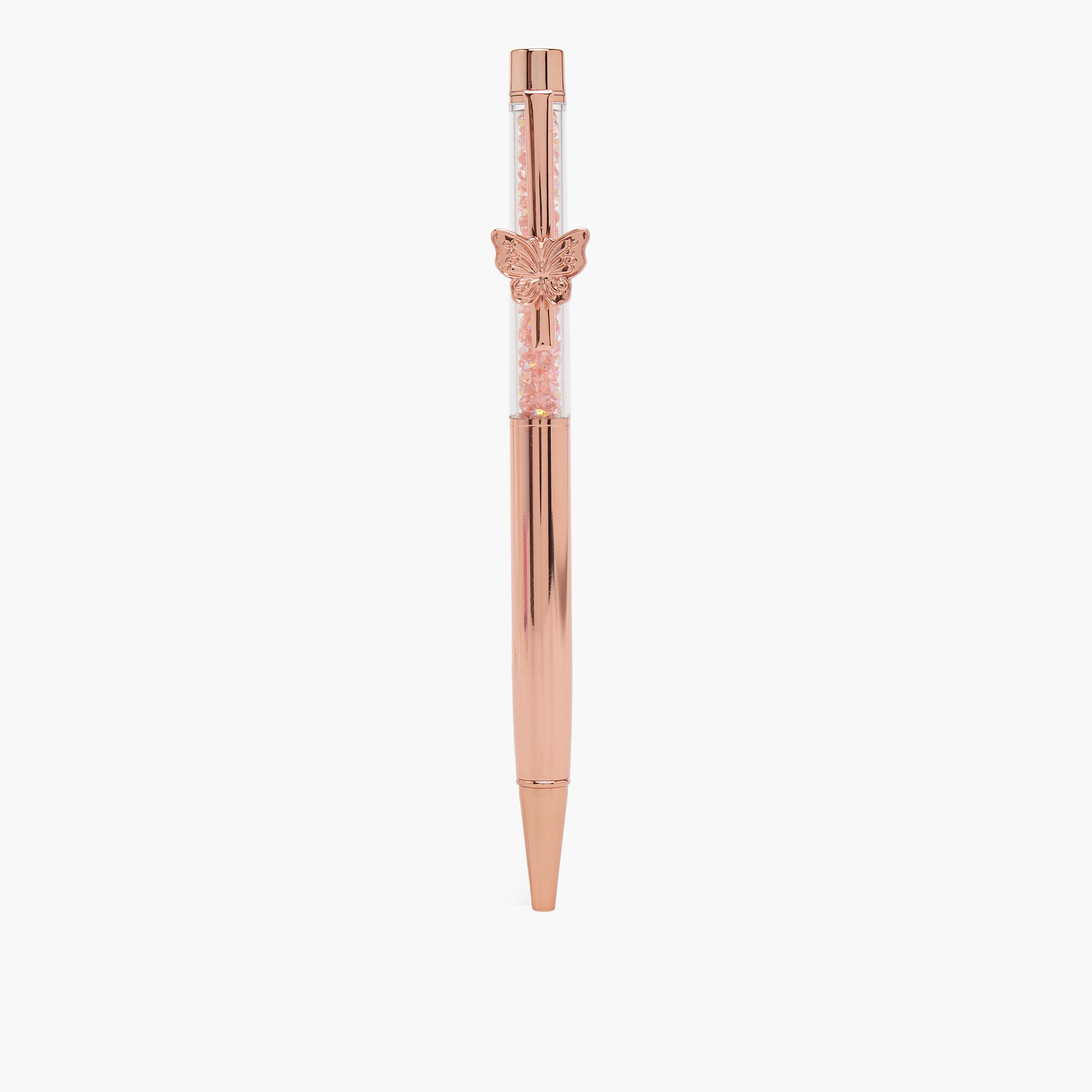 Syloon Pen with Butterfly Accent-school-stationery-pensandpencils-image-1