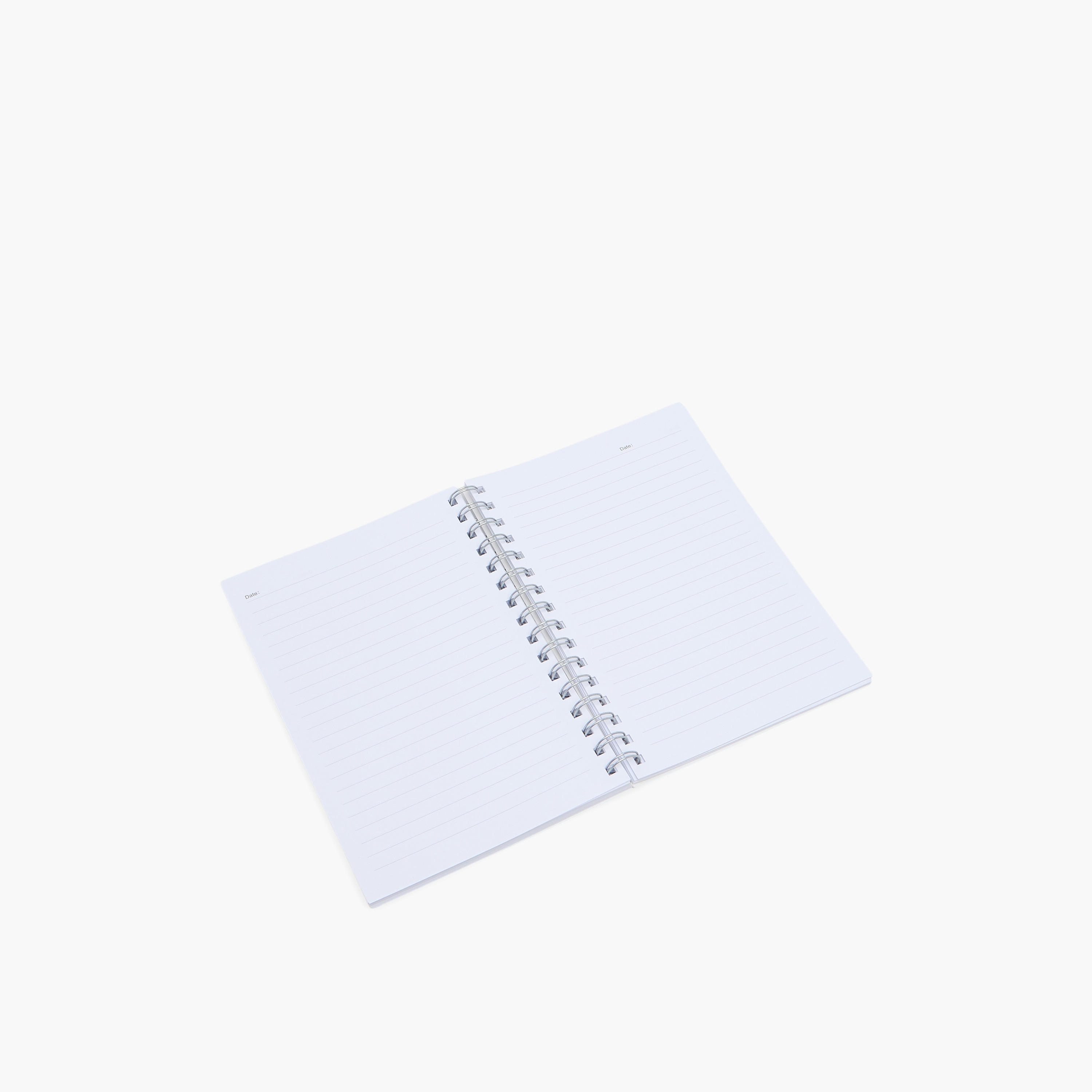 Syloon Leaf Print Notebook with Spiral Binding-school-stationery-notebooks-image-4