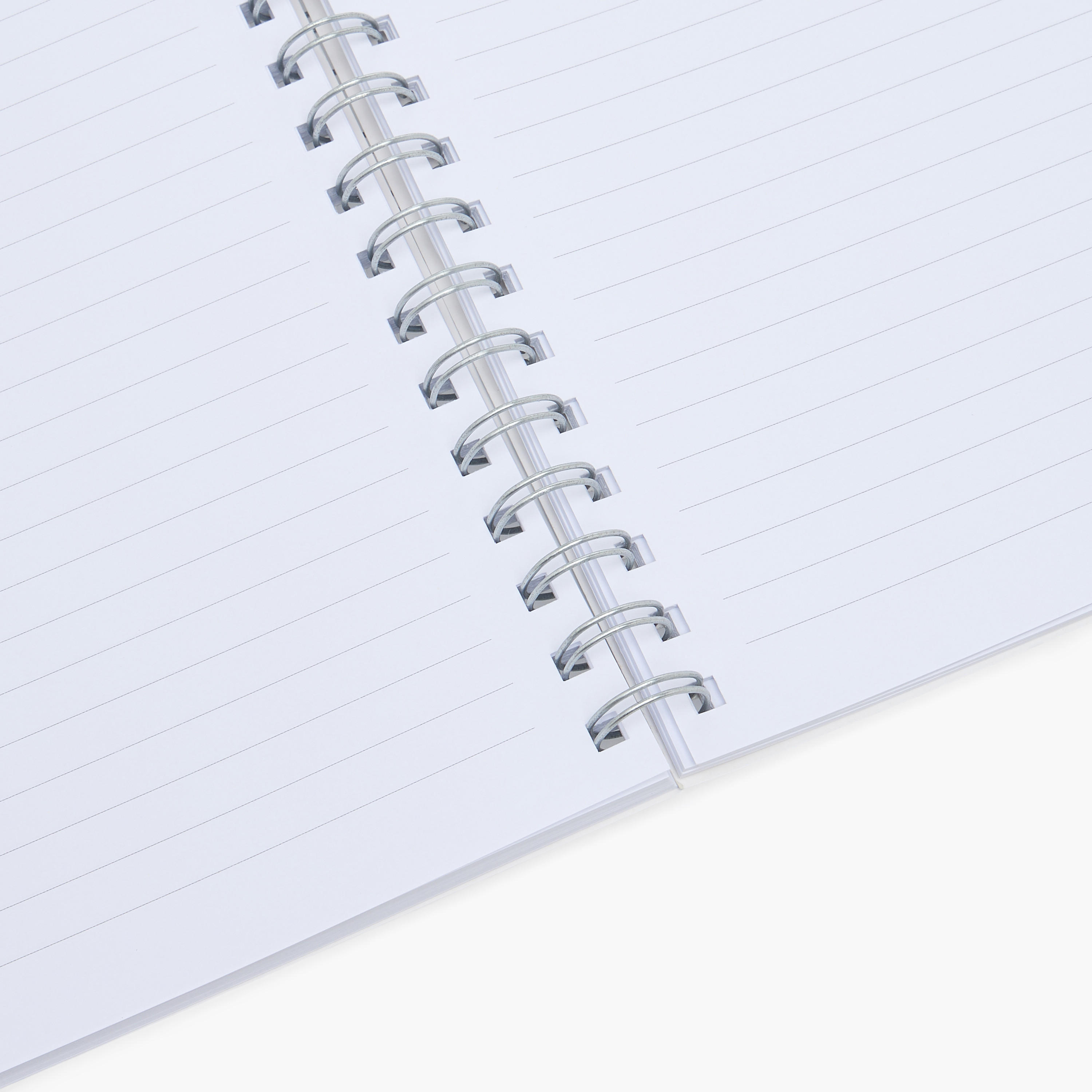 Syloon Leaf Print Notebook with Spiral Binding-school-stationery-notebooks-image-5