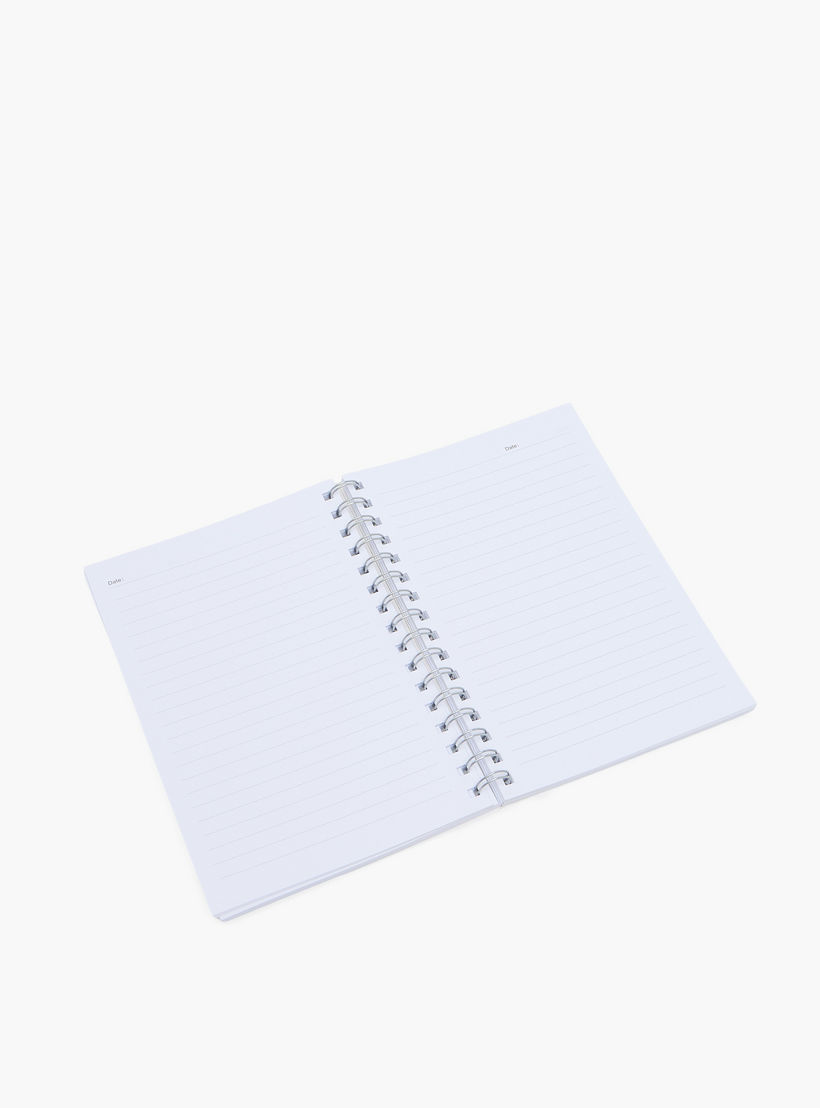 Syloon Marbled Print Notebook with Spiral Binding-school-stationery-notebooks-image-4