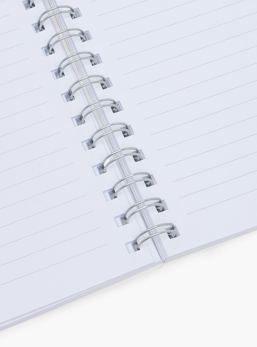 Syloon Marbled Print Notebook with Spiral Binding-school-stationery-notebooks-image-5