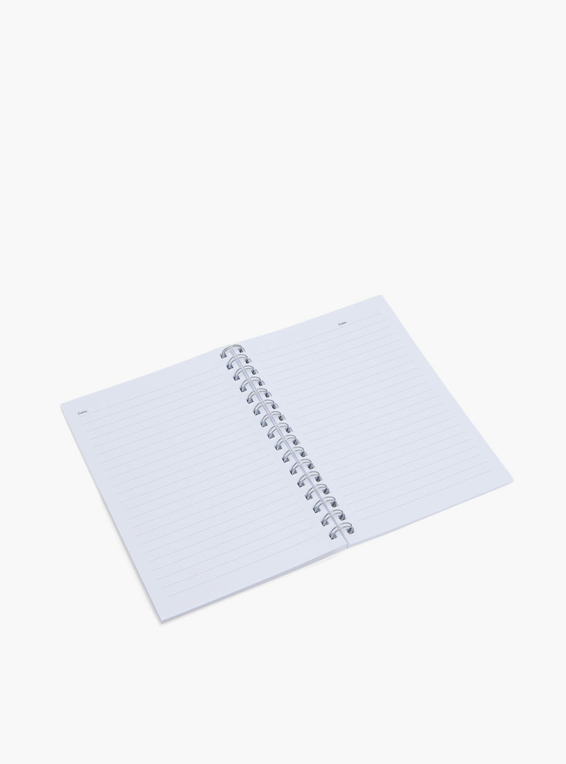 Syloon Smile Print Notebook with Spiral Binding-school-stationery-notebooks-image-4