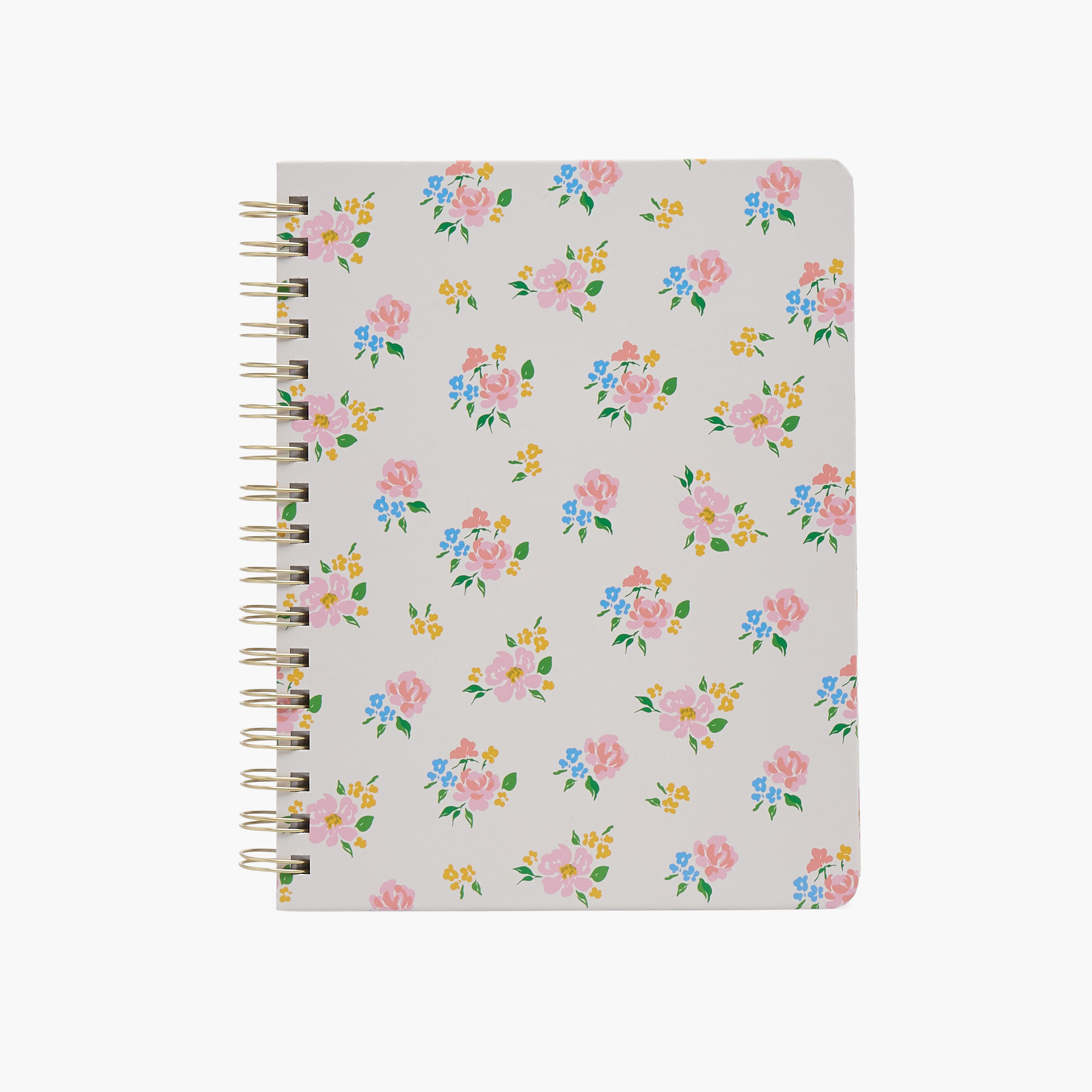 Syloon Flower Print Notebook with Spiral Binding-school-stationery-notebooks-image-1