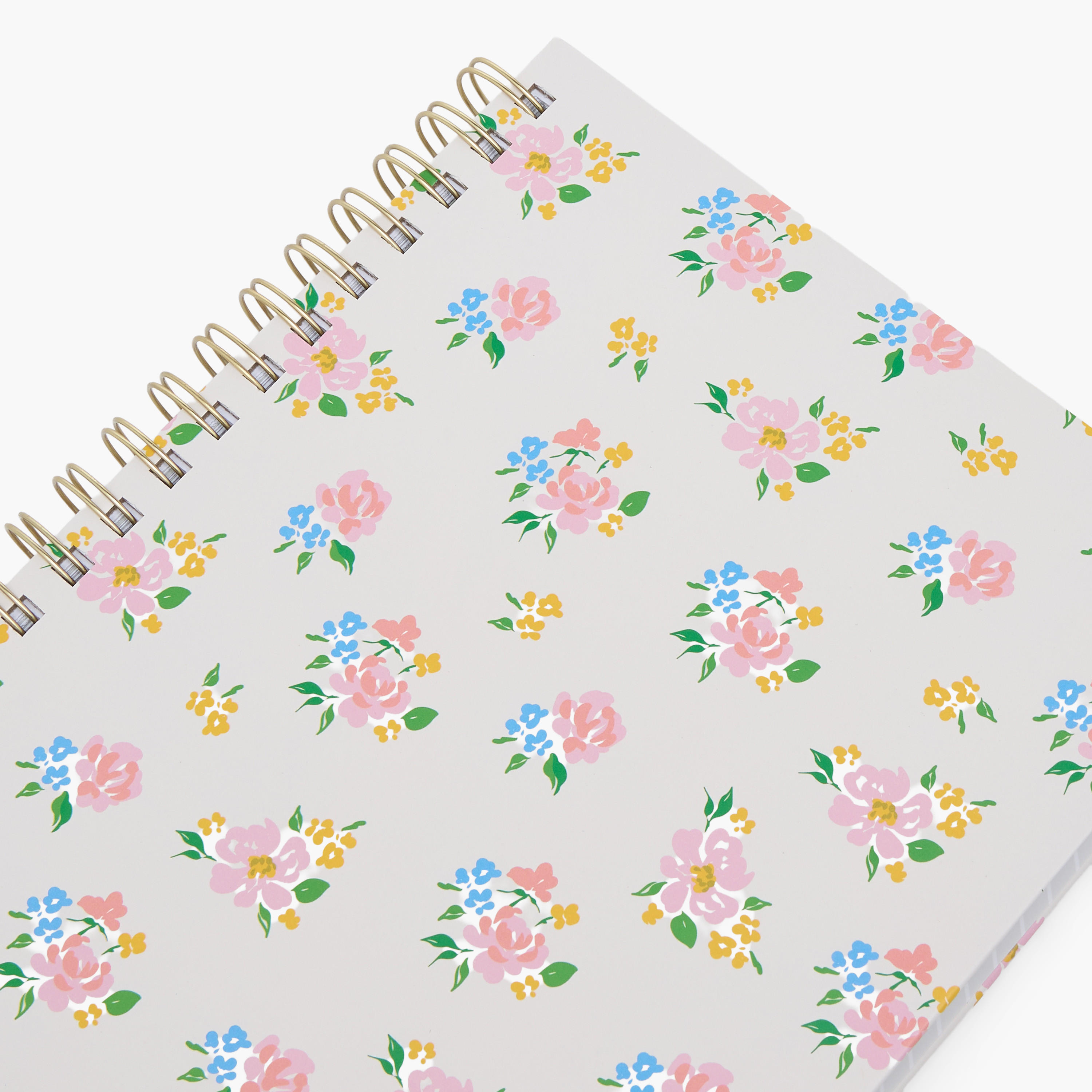 Syloon Flower Print Notebook with Spiral Binding-school-stationery-notebooks-image-3