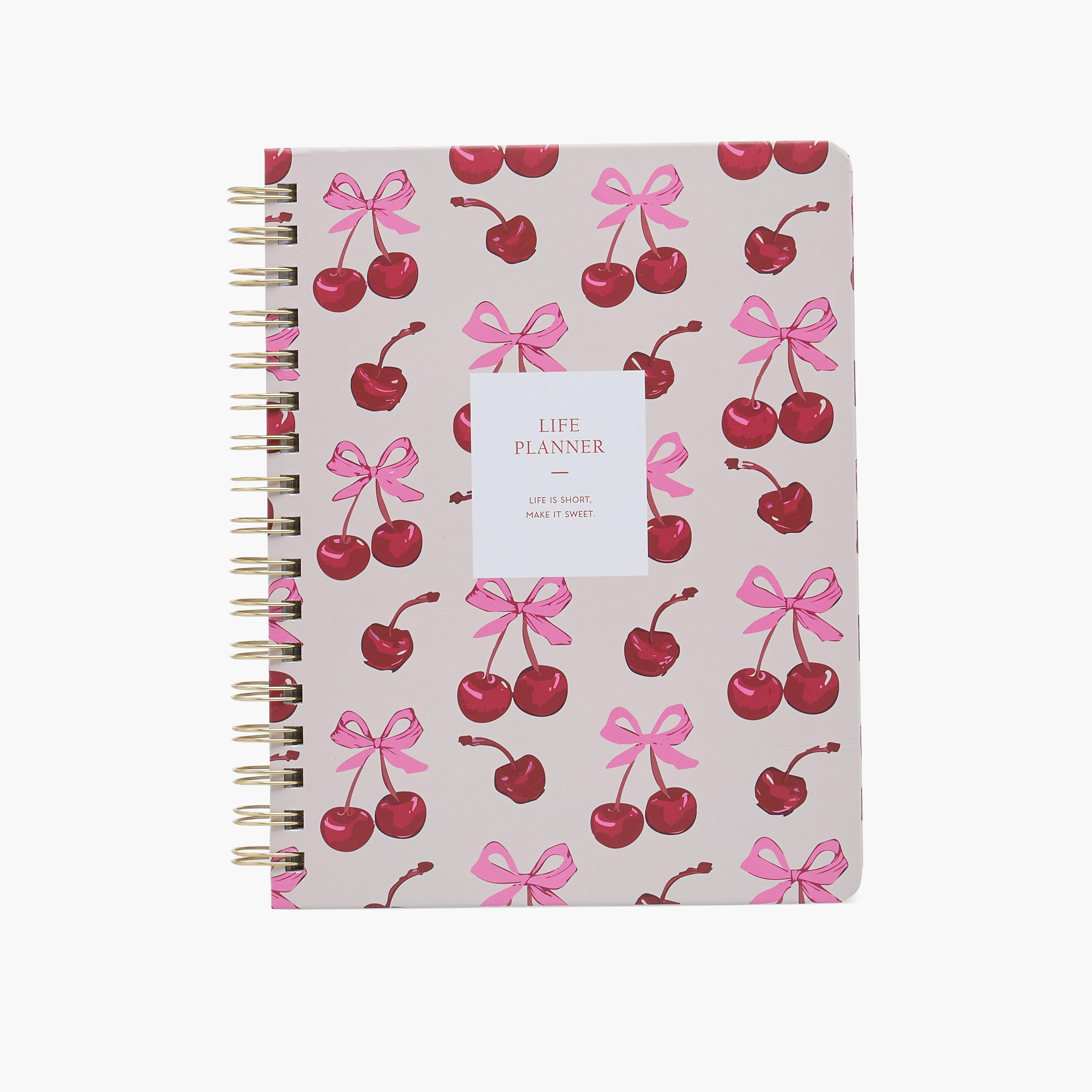 دفتر ملاحظات بطبعات كرز وبربط حلزوني من سايلون-school-stationery-notebooks-image-1