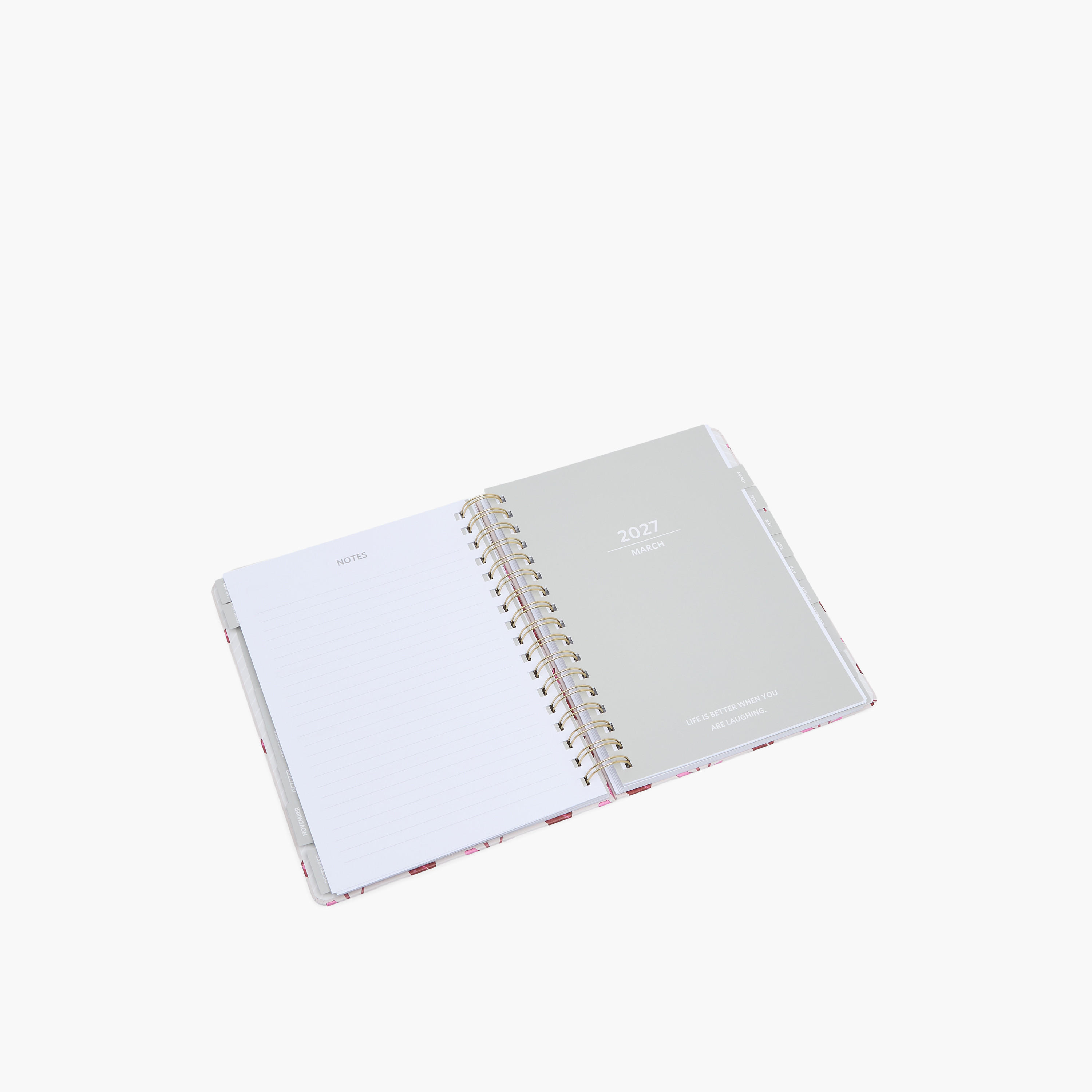 دفتر ملاحظات بطبعات كرز وبربط حلزوني من سايلون-school-stationery-notebooks-image-4