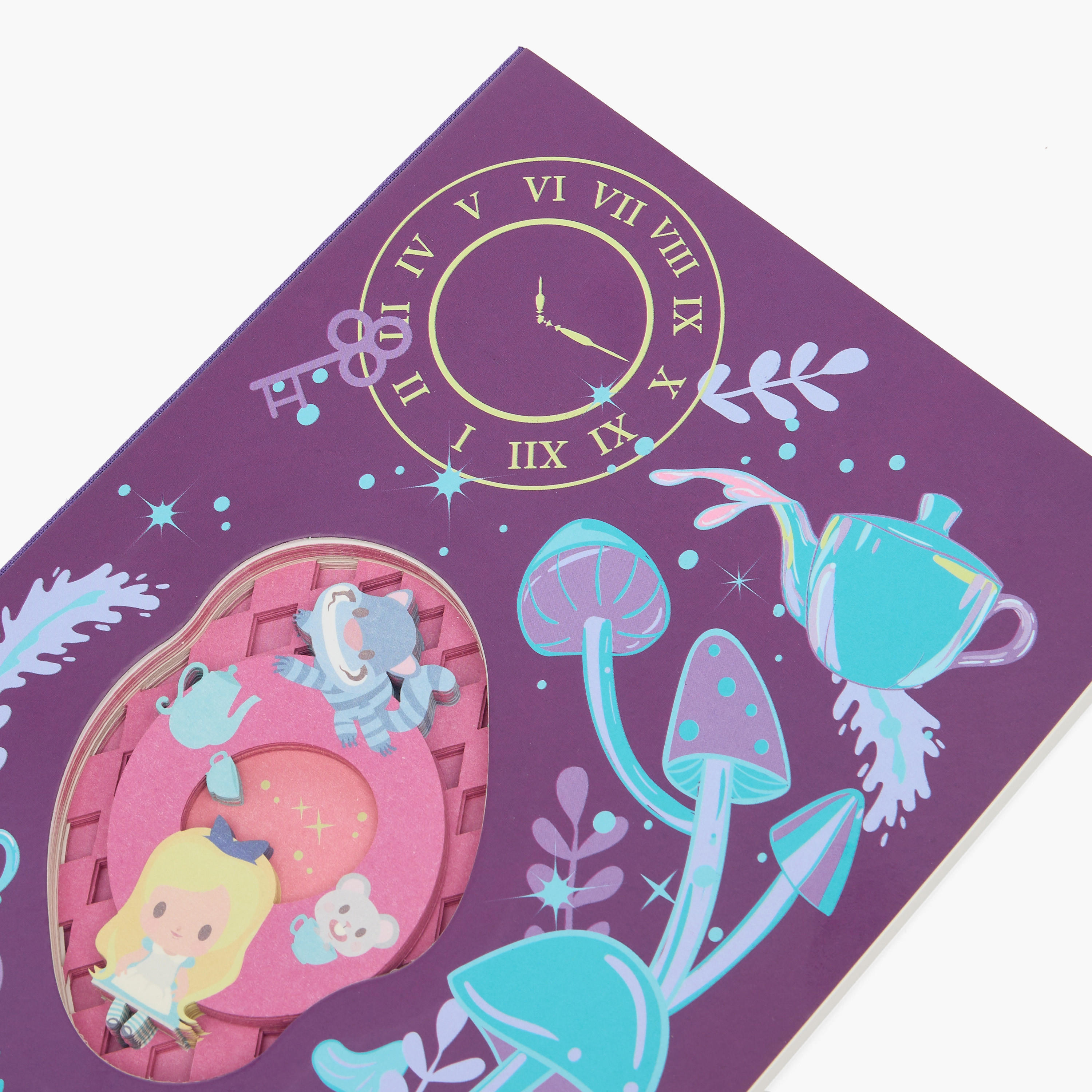 دفتر ملاحظات A5 بغلاف مرن أليس في بلاد العجائب من سايلون-school-stationery-notebooks-image-3