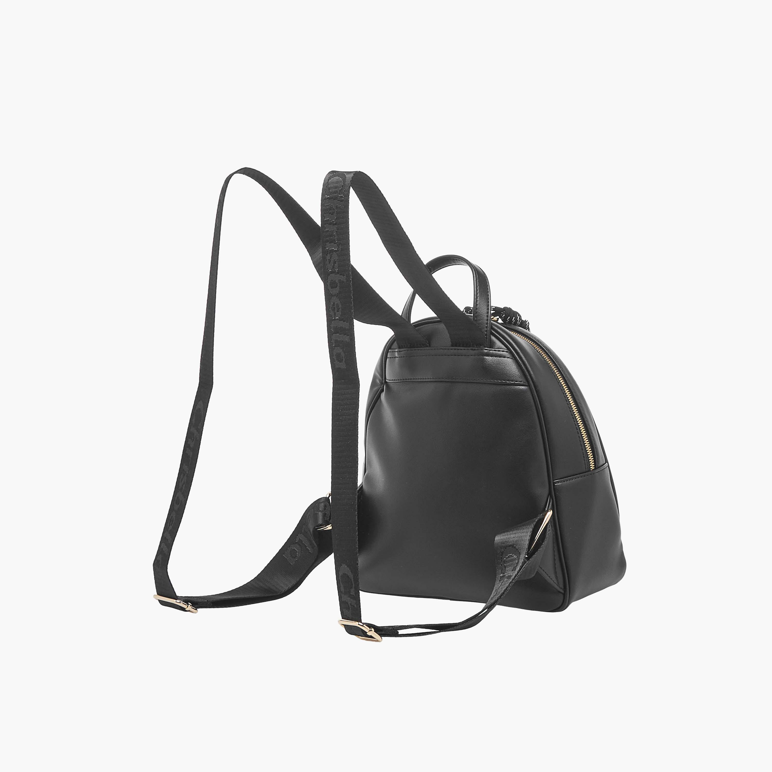 شنطة ظهر بطبعات مونوجرام مع شنطة صغيرة من كريسبيلا-women-bagsandwallets-backpacks-image-7