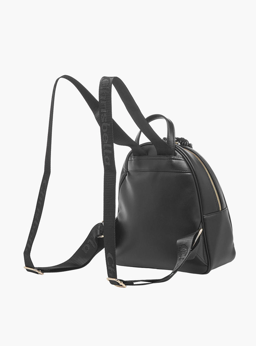 شنطة ظهر بطبعات مونوجرام مع شنطة صغيرة من كريسبيلا-women-bagsandwallets-backpacks-image-7