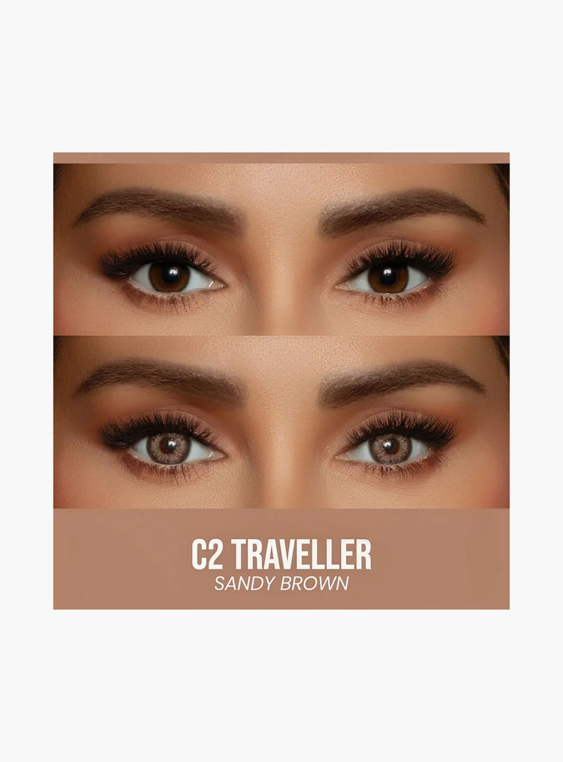 عدسات لاصقة من نوع Eyecandy Joelle C2 Traveller، زوج واحد-beautyandpersonalcare-makeup-eyes-colorcontactlenses-image-4