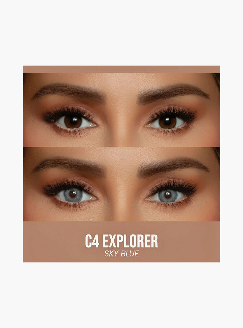 عدسات لاصقة من نوع Eyecandy Joelle C4 Explorer (زوج واحد)-beautyandpersonalcare-makeup-eyes-colorcontactlenses-image-4