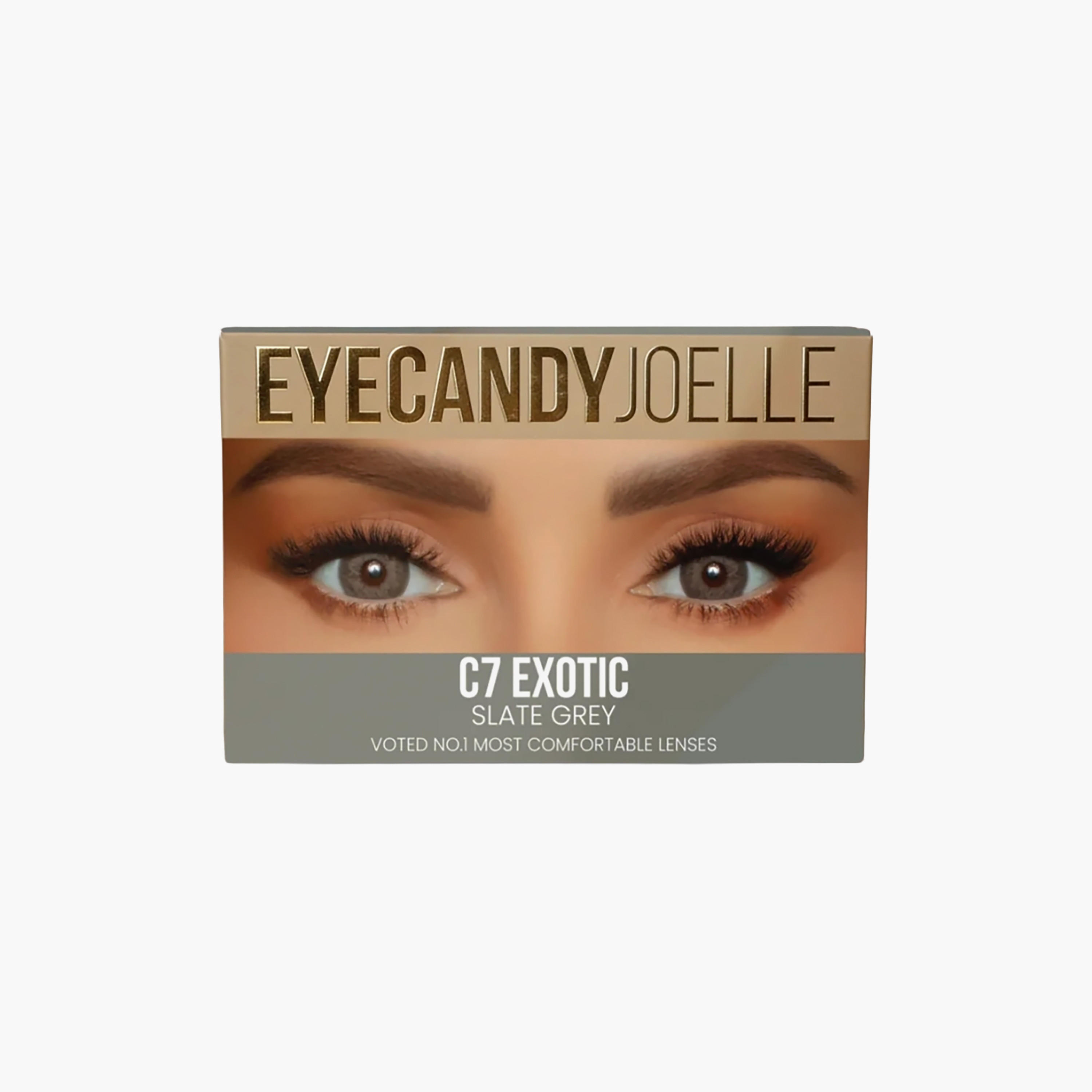 عدسات لاصقة من نوع Eyecandy Joelle C7 Exotic، زوج واحد-beautyandpersonalcare-makeup-eyes-colorcontactlenses-image-1