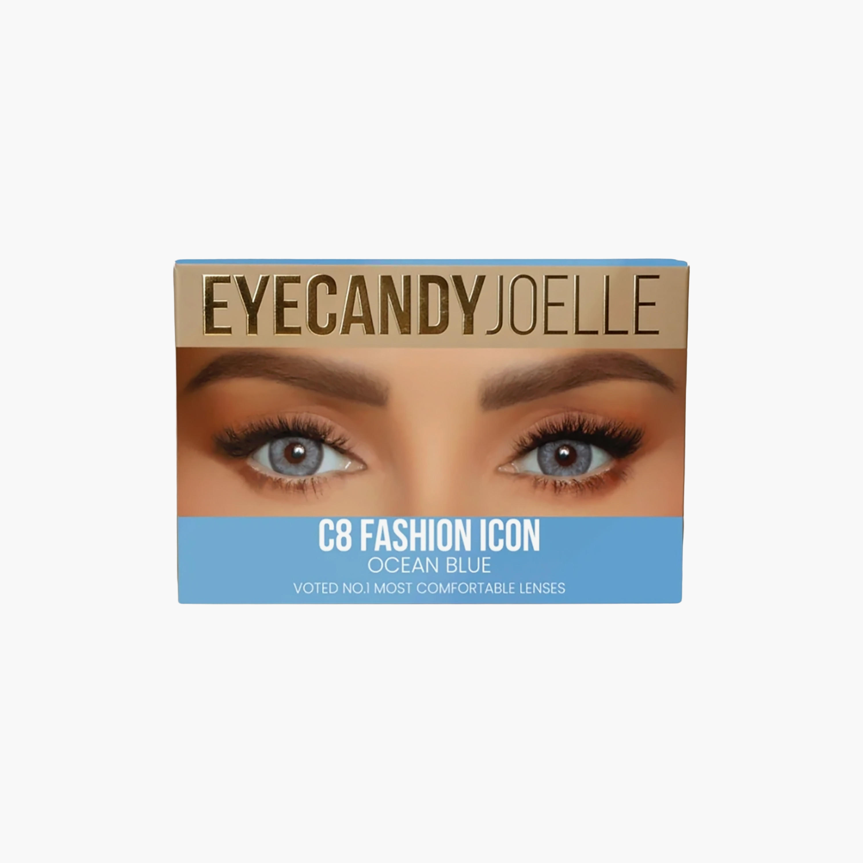 عدسات لاصقة من إي كاندي جويل سي 8 فاشن أيكون، زوج واحد-beautyandpersonalcare-makeup-eyes-colorcontactlenses-image-1